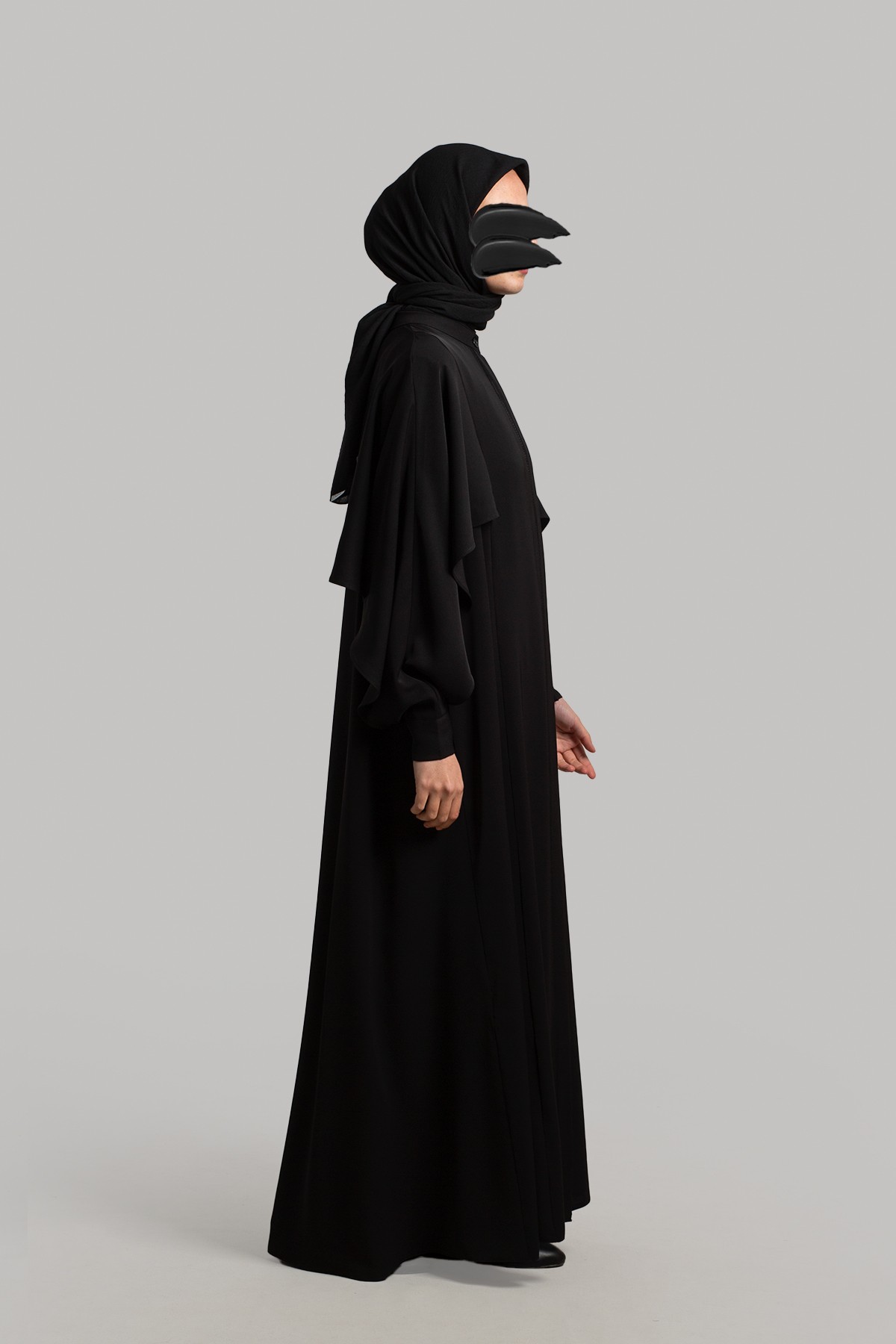 Windbreaker Sleeves Dress