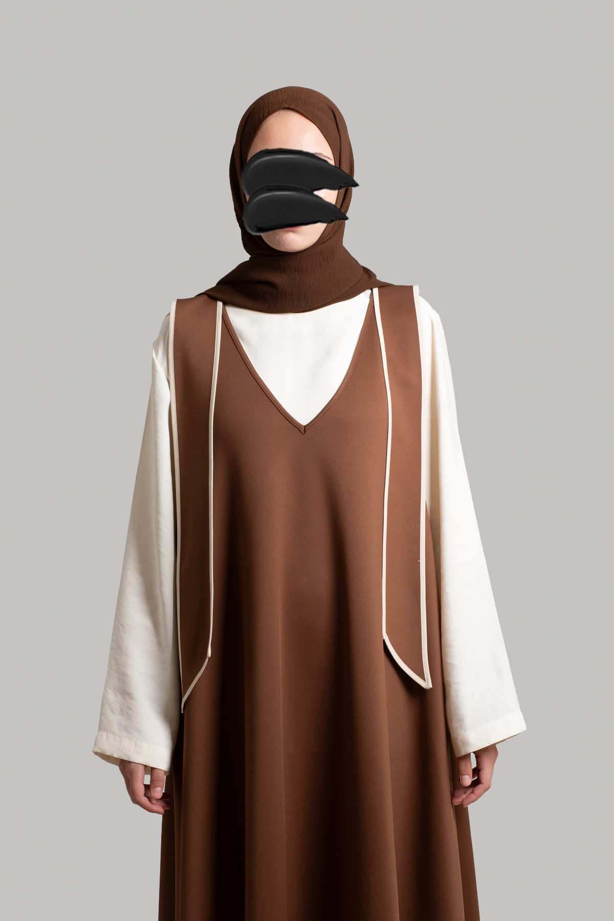 Bow-detailed Scuba Dress