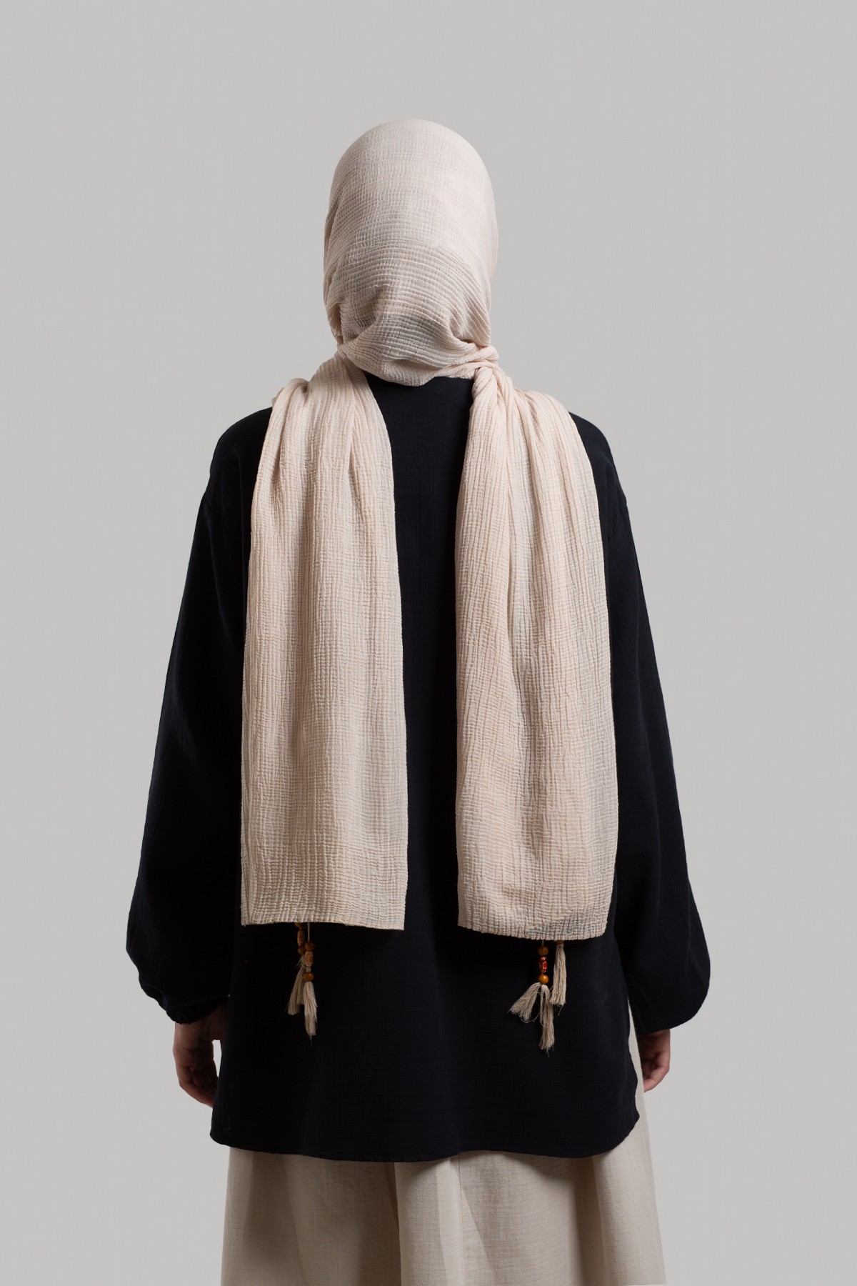 Muslin Shirt with Pintuck Details