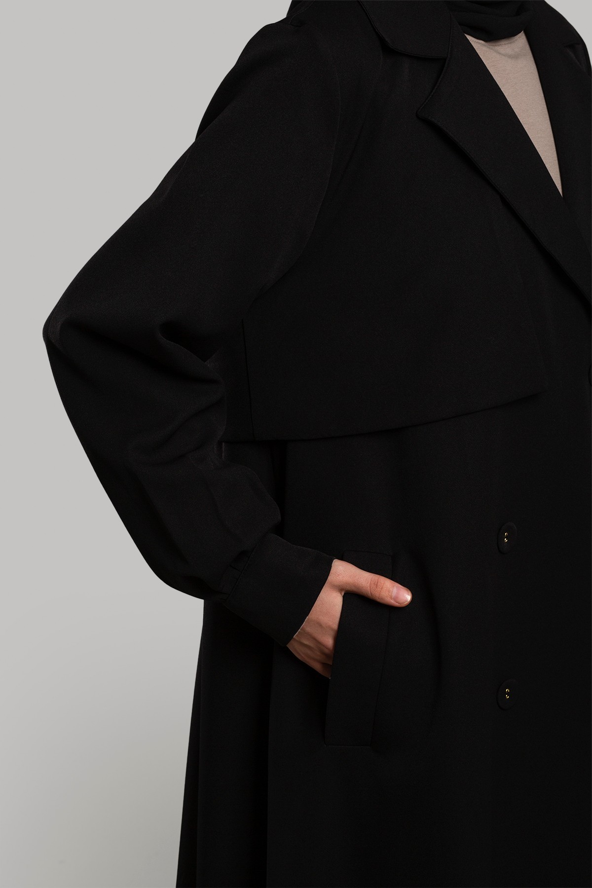 Trench Abaya