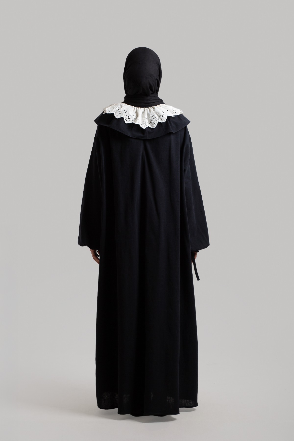 Collared Linen Dress