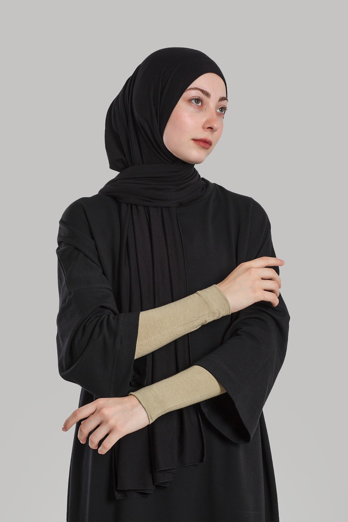 Basic Modest Sleeves - Khaki