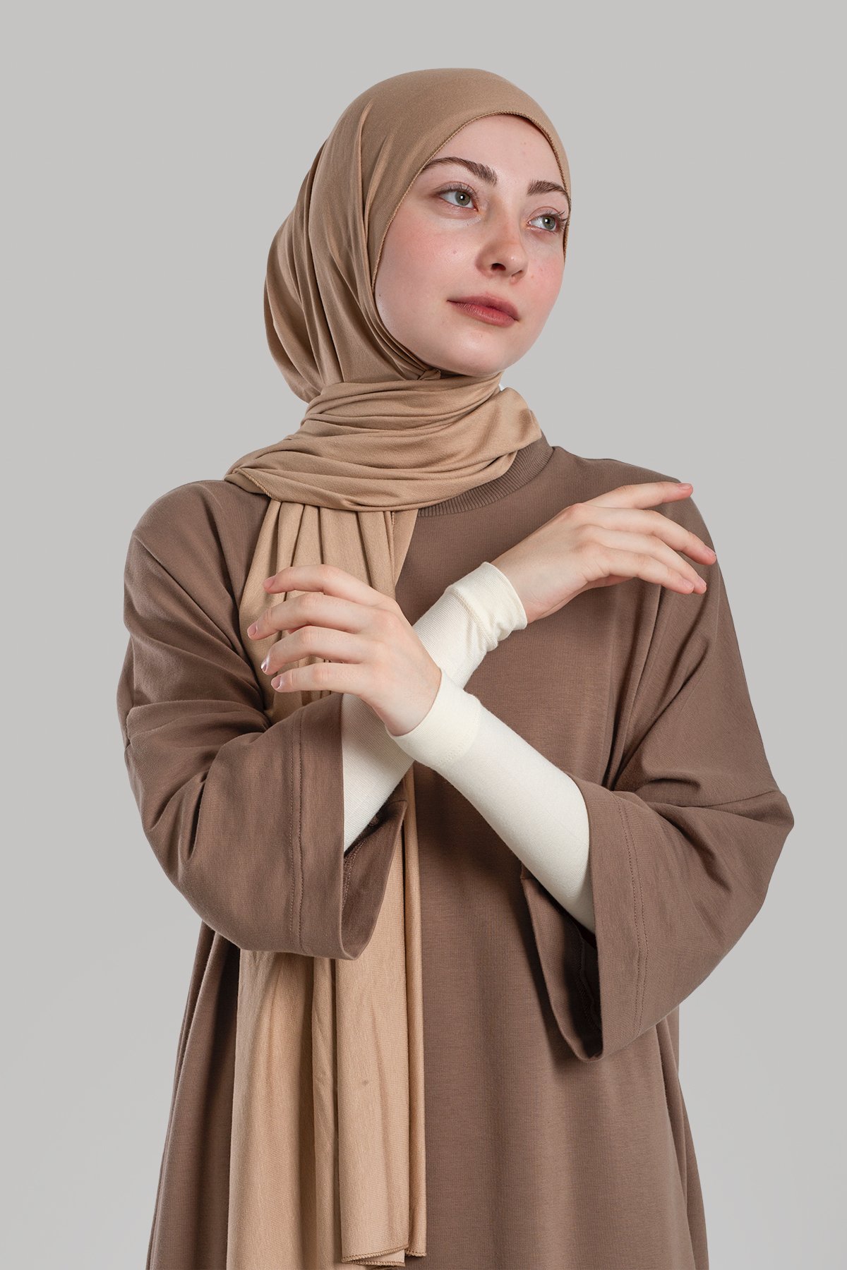 Basic Modest Sleeves - Off White