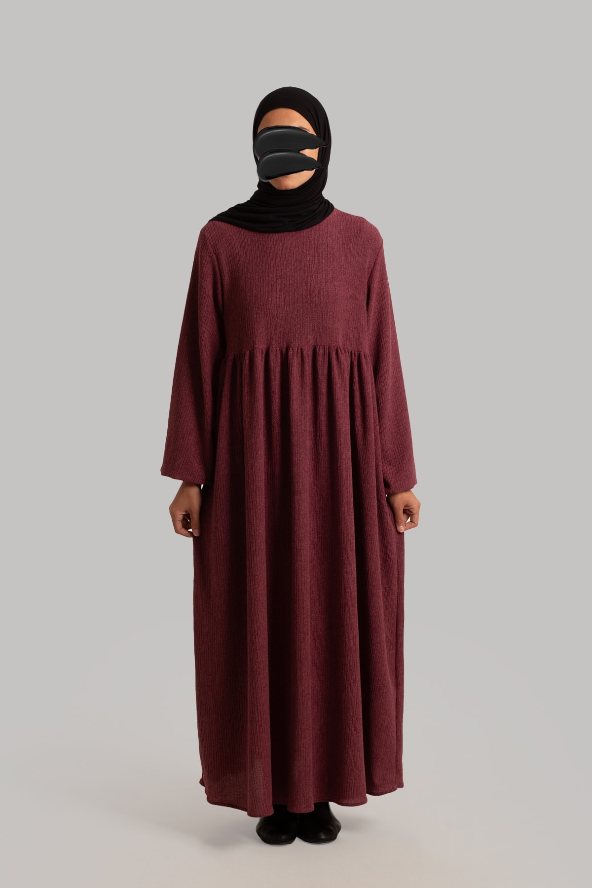 Autumn Dress - Burgundy