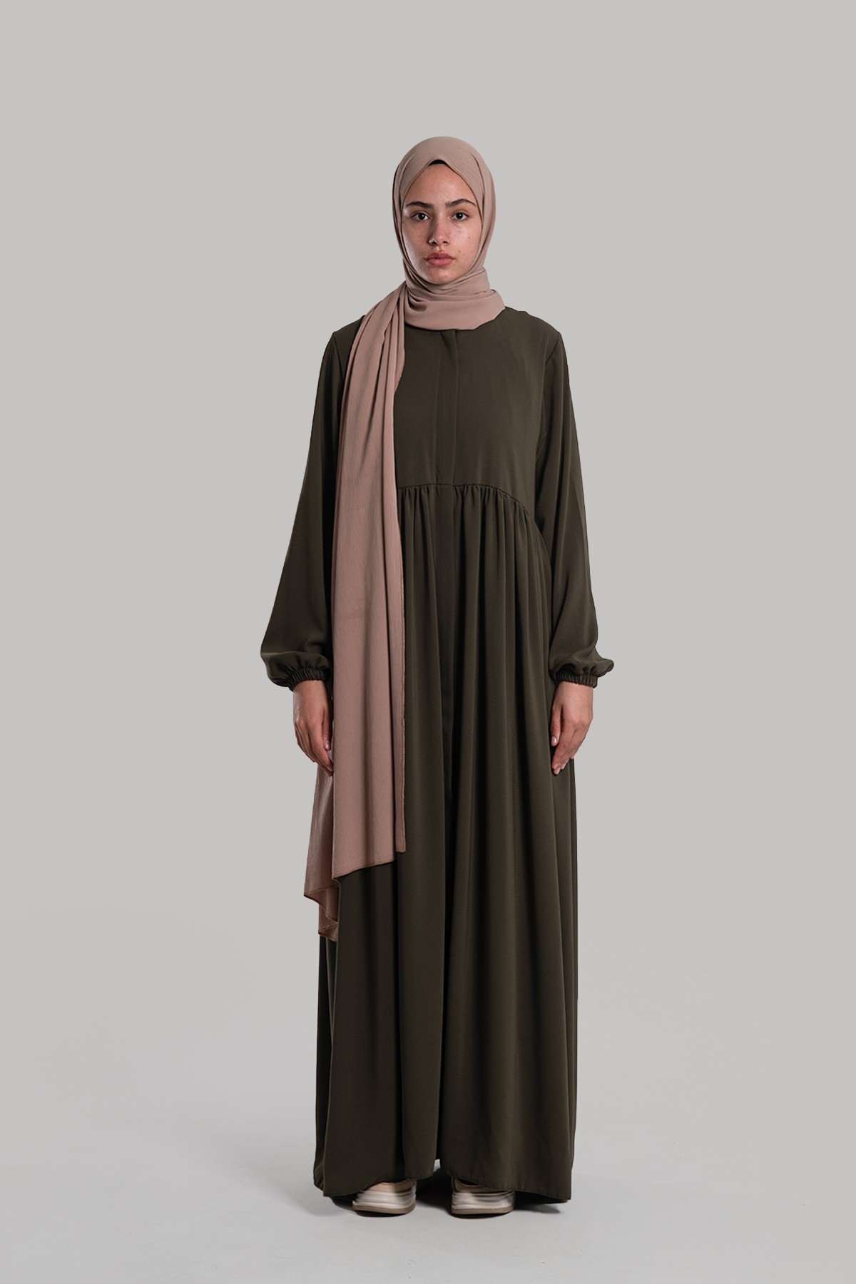 Doha Abaya - Khaki