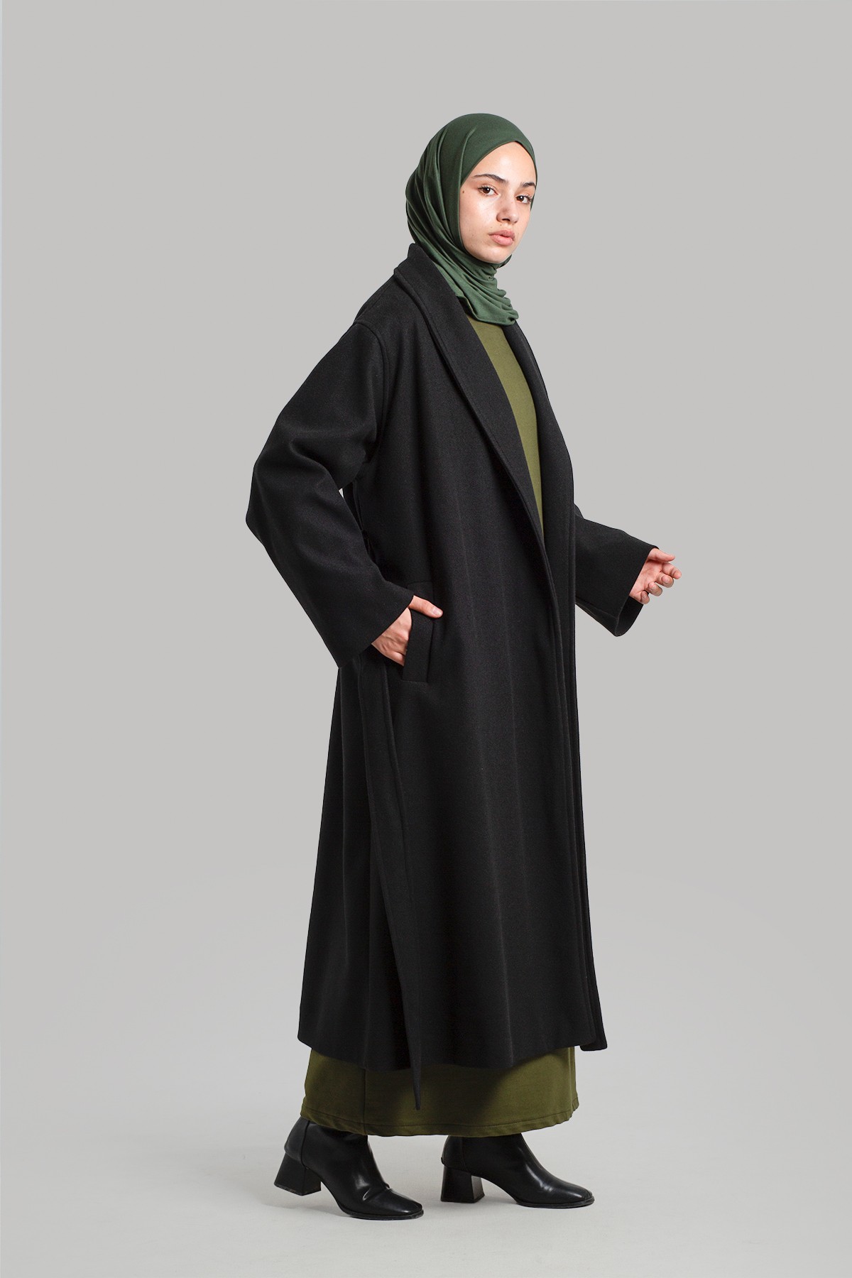 Shawl Lapel Overcoat