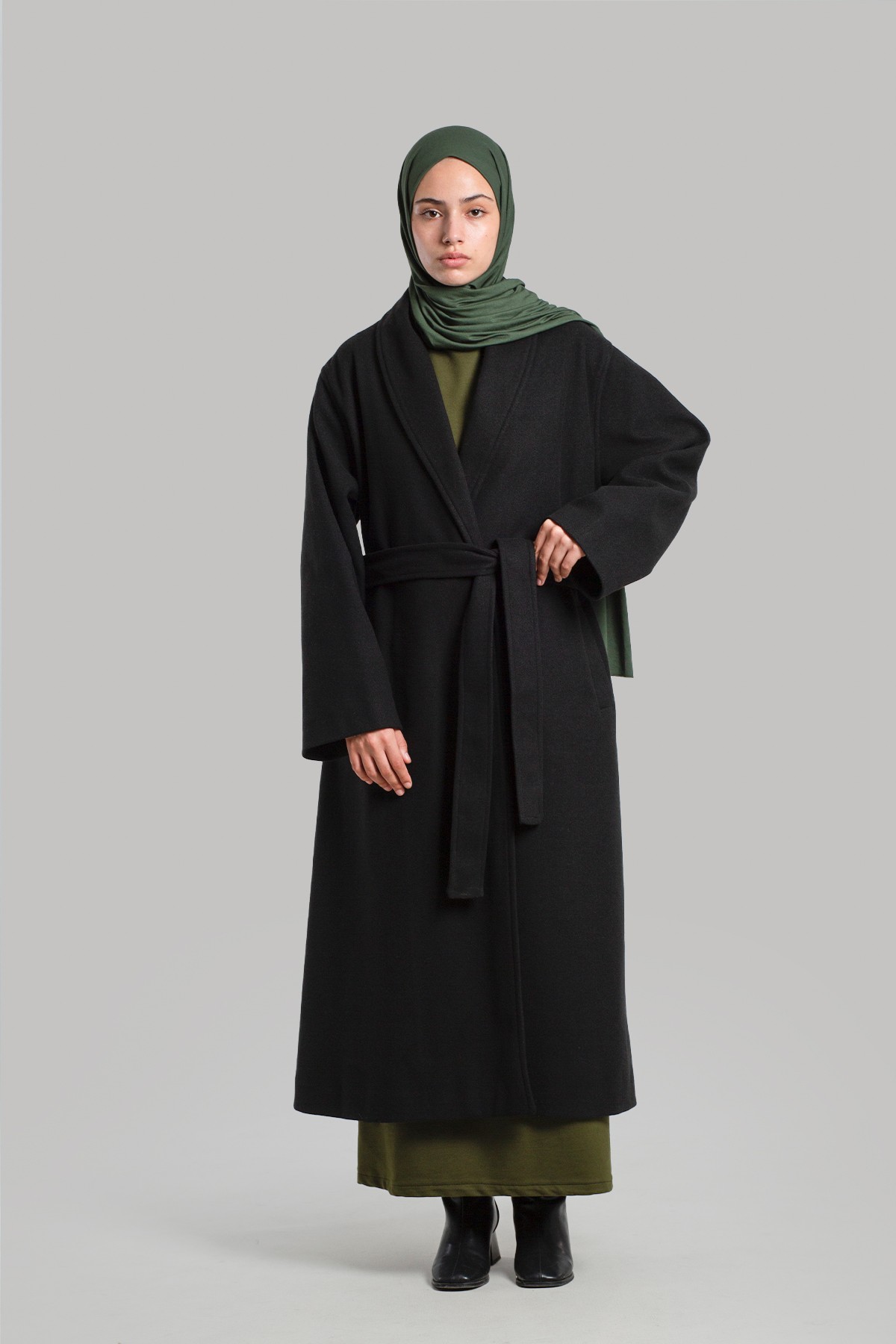 Shawl Lapel Overcoat