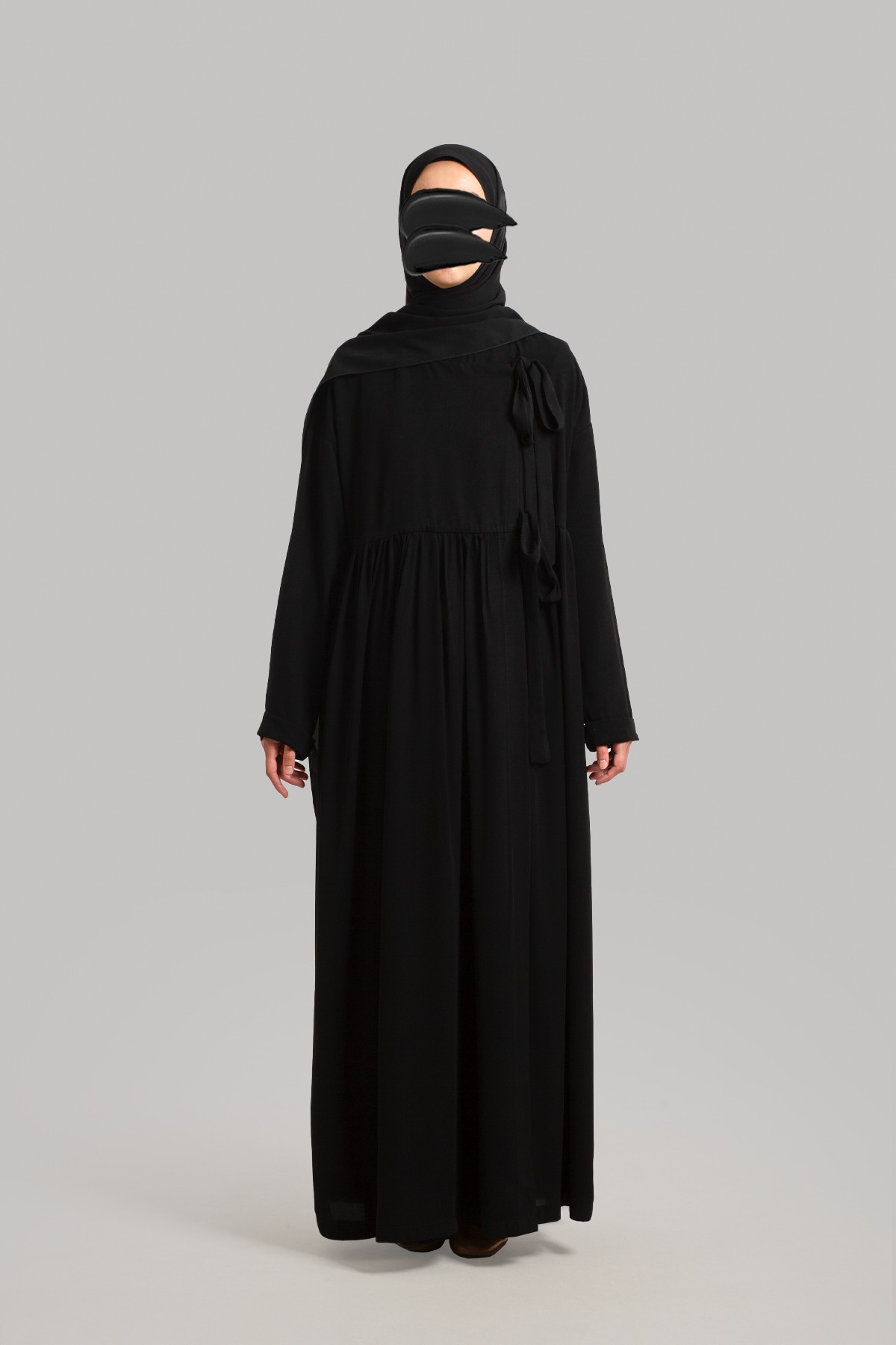 Aksa Abaya - Black