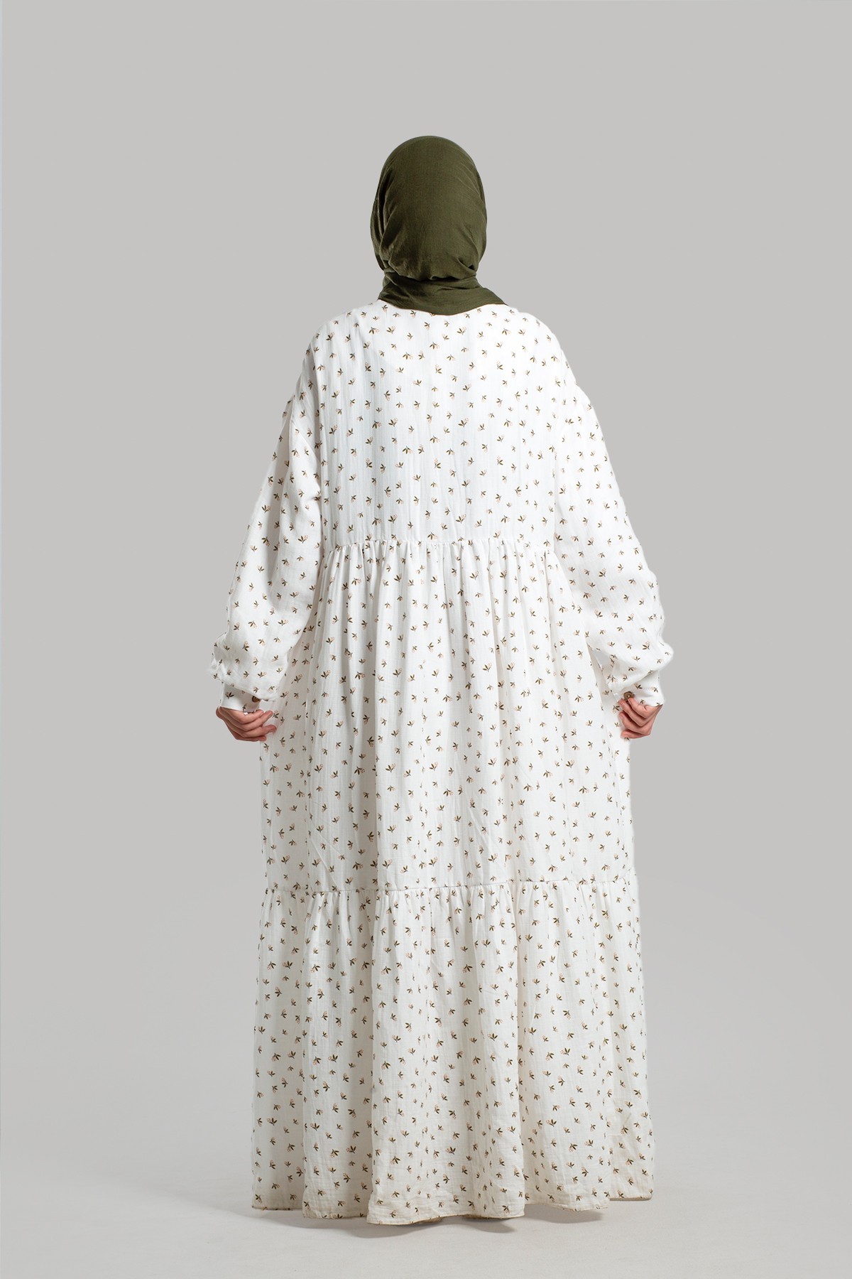 Floral Muslin Dress