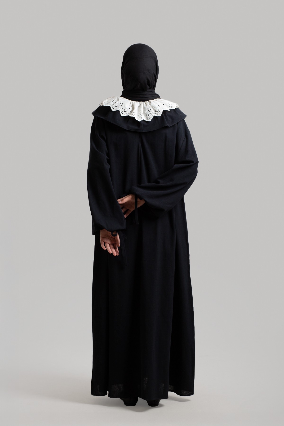 Collared Linen Dress