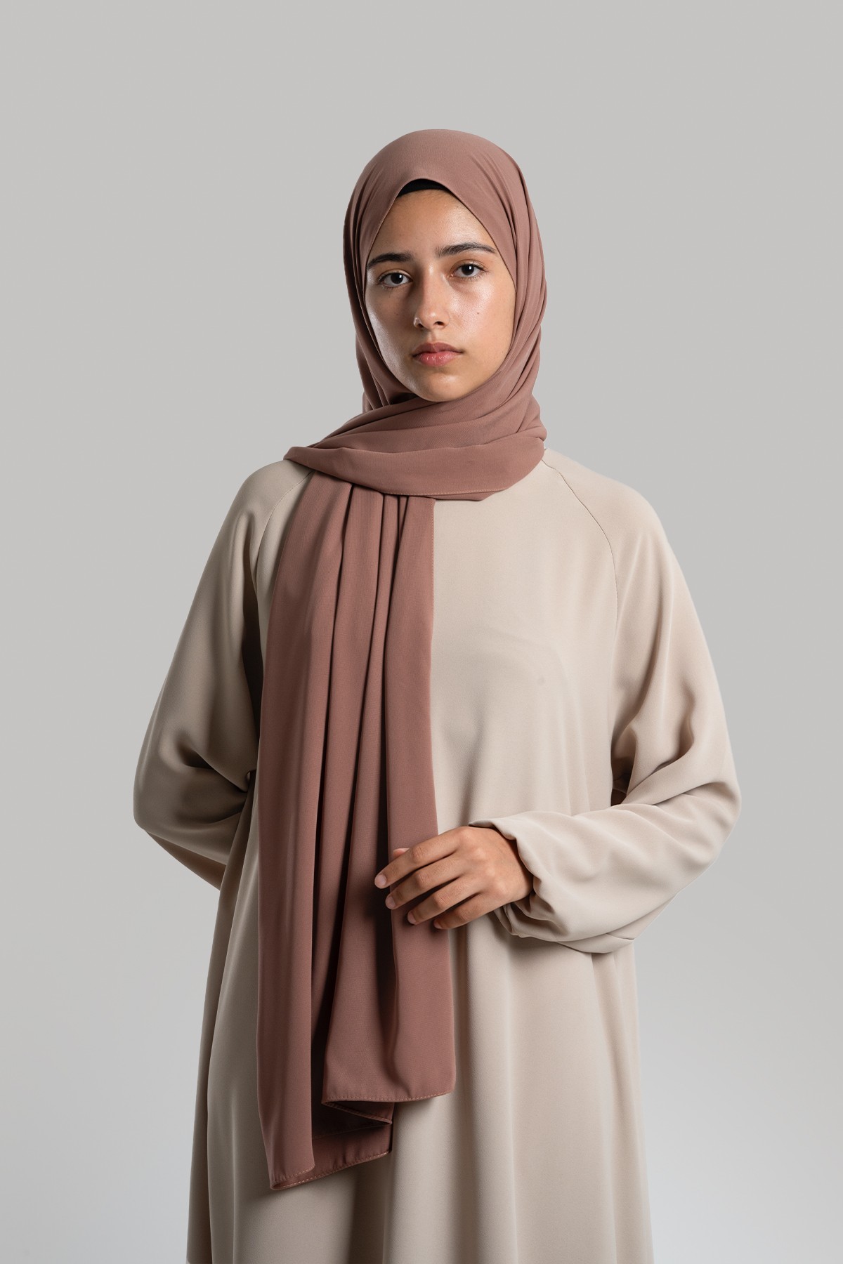 Medina Shawl - Soft Cinnamon