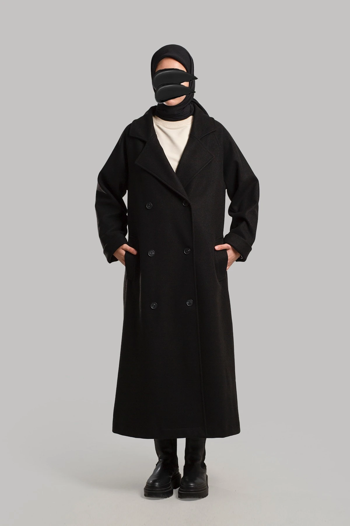 Double-Breasted Coat