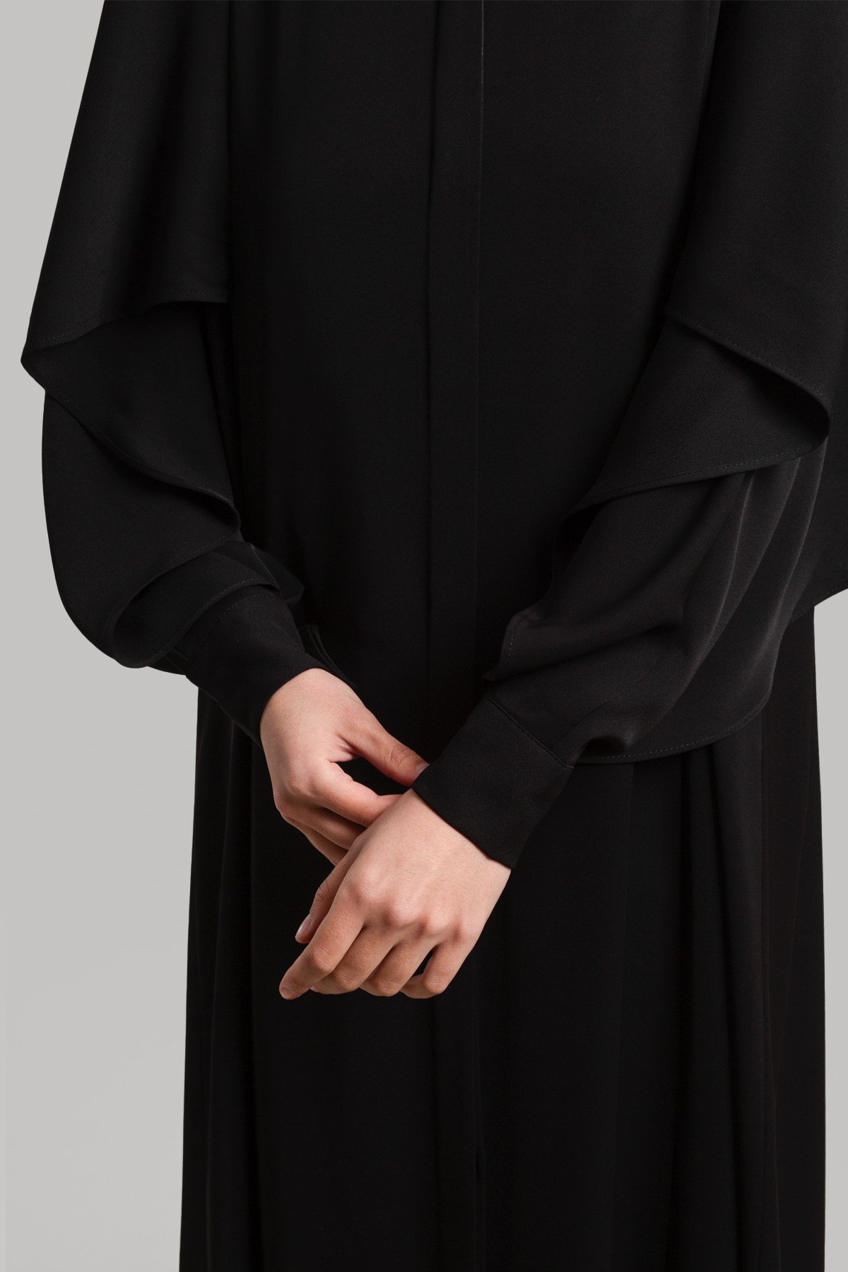 Windbreaker Sleeves Dress