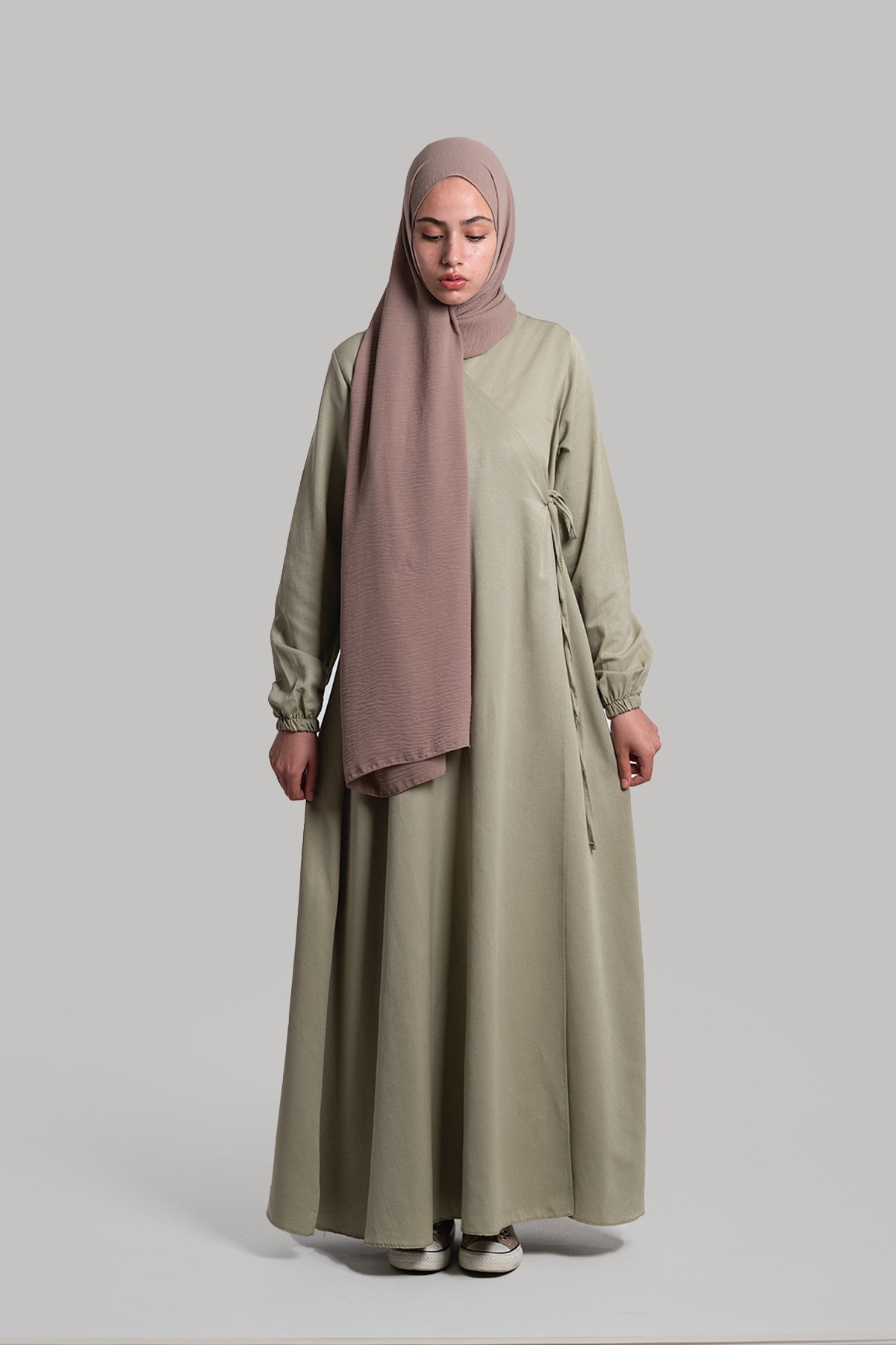 Prayer Dress - Soft Green