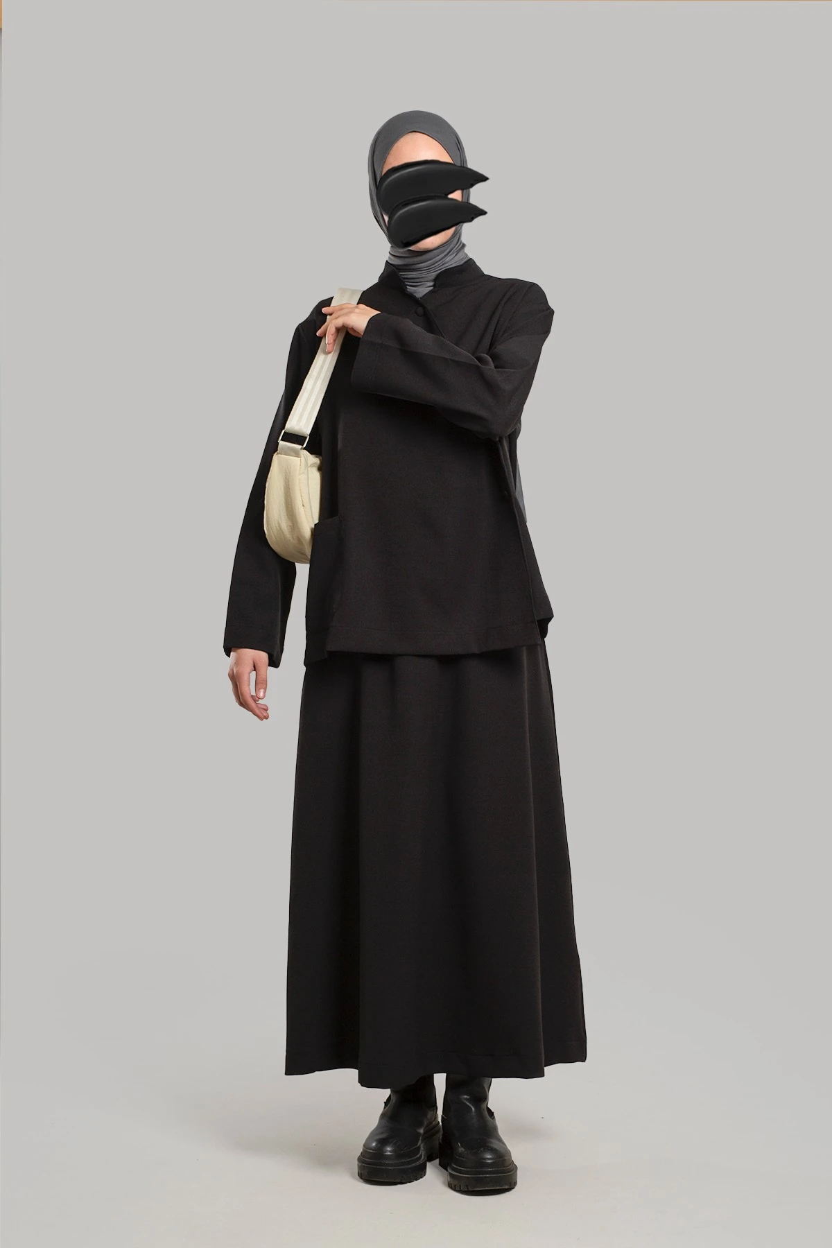 Wrap Top and Skirt Set