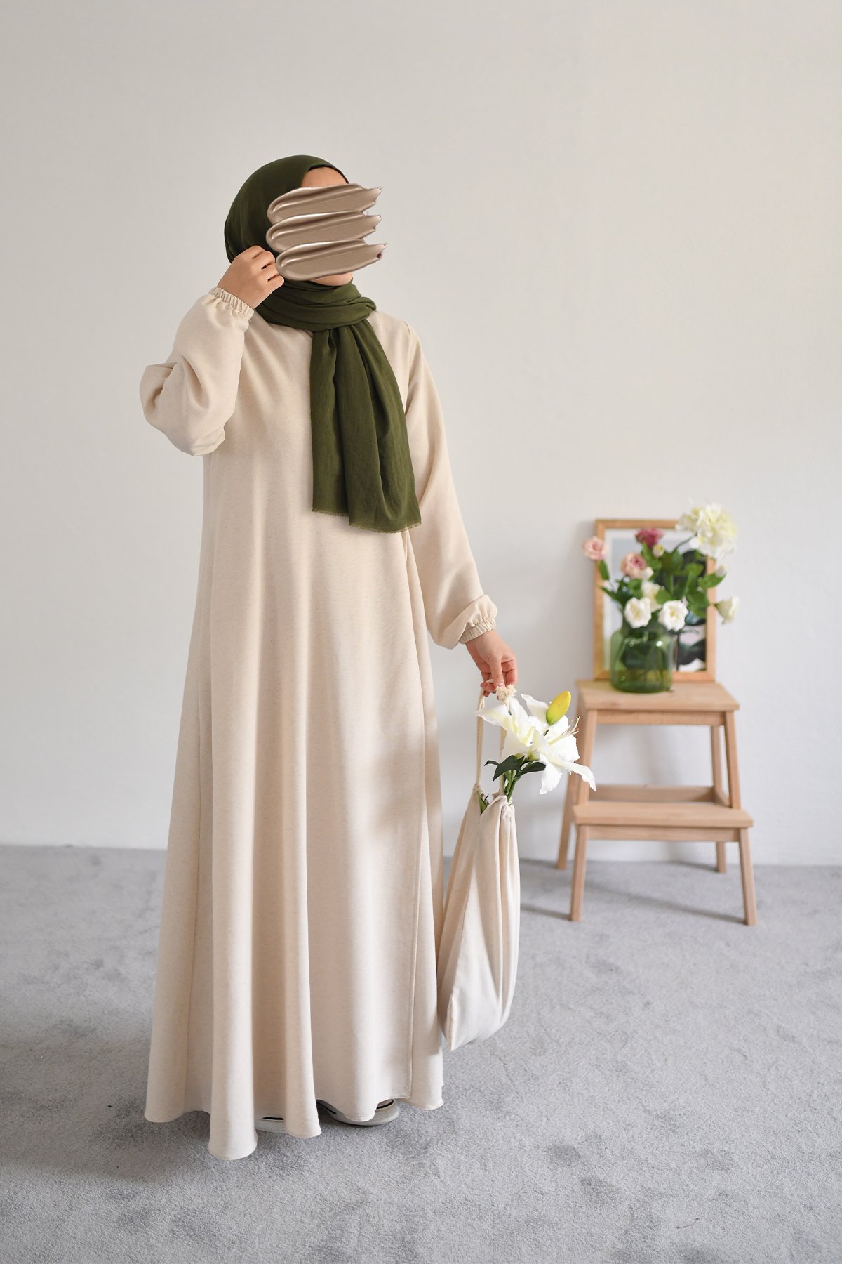 Prayer Dress - Latte