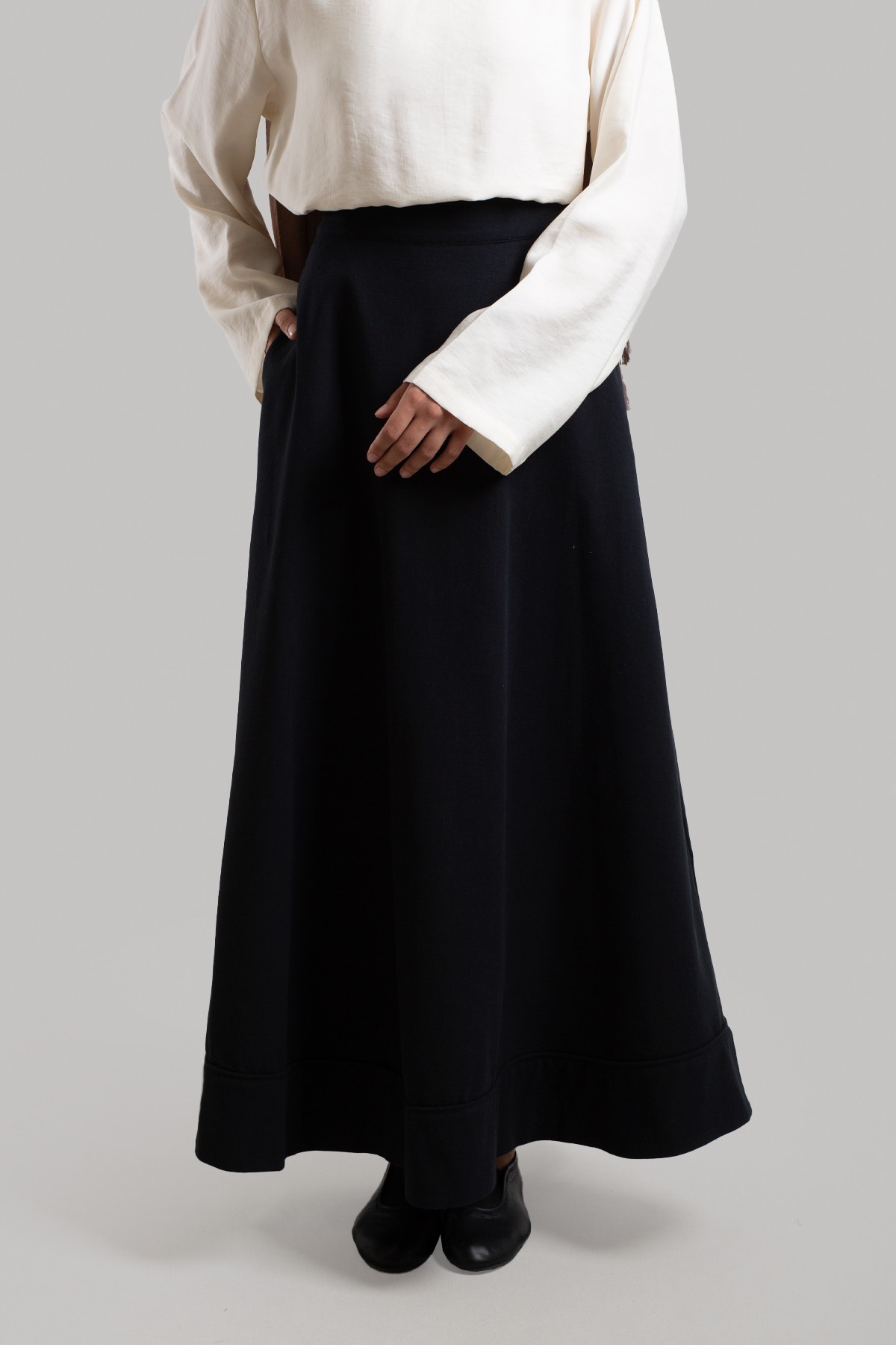 Natural Linen Skirt