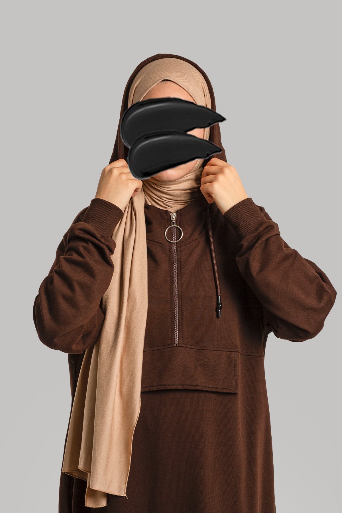 Hooded Knitted Dress