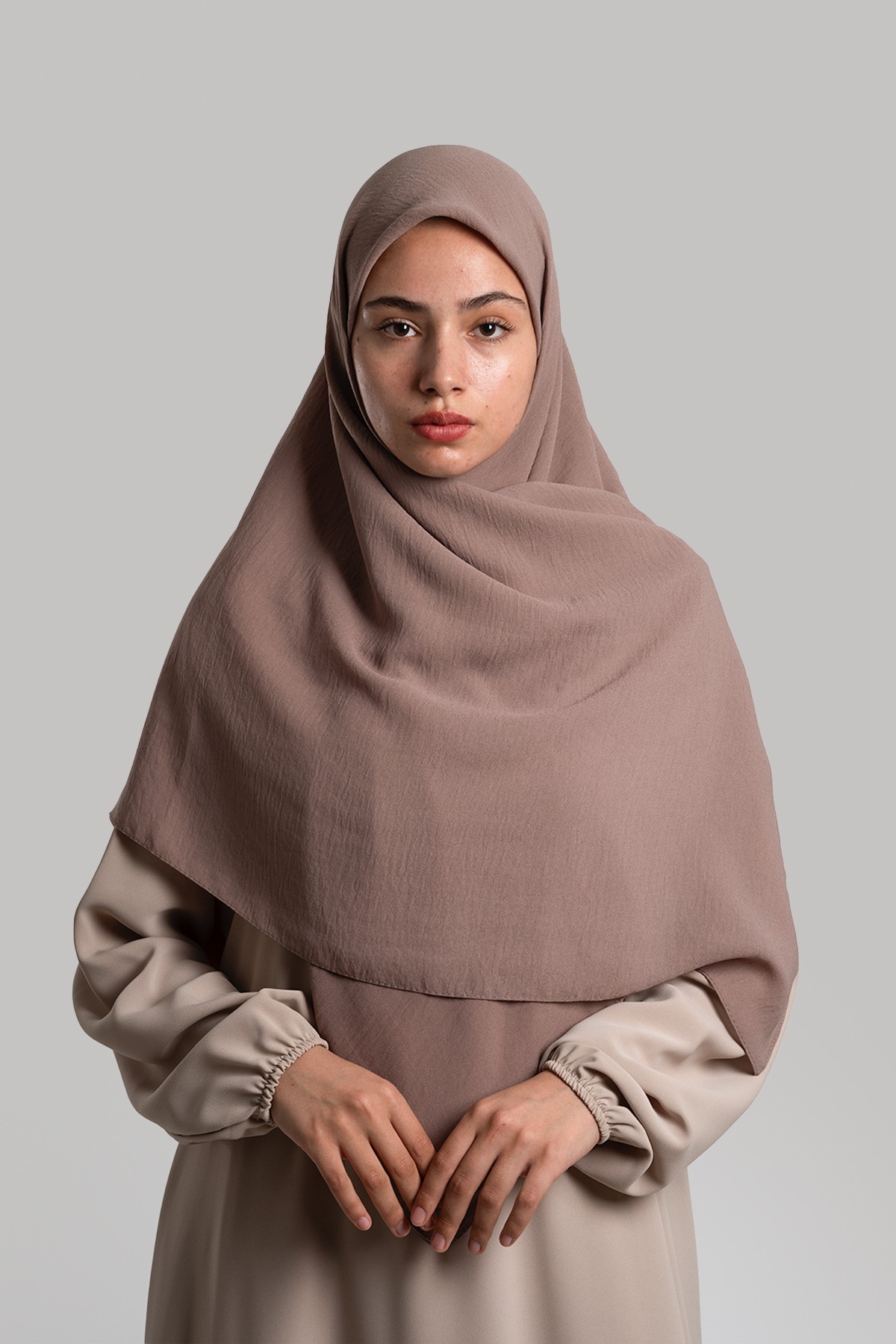 Cazz Square Hijab - Mink