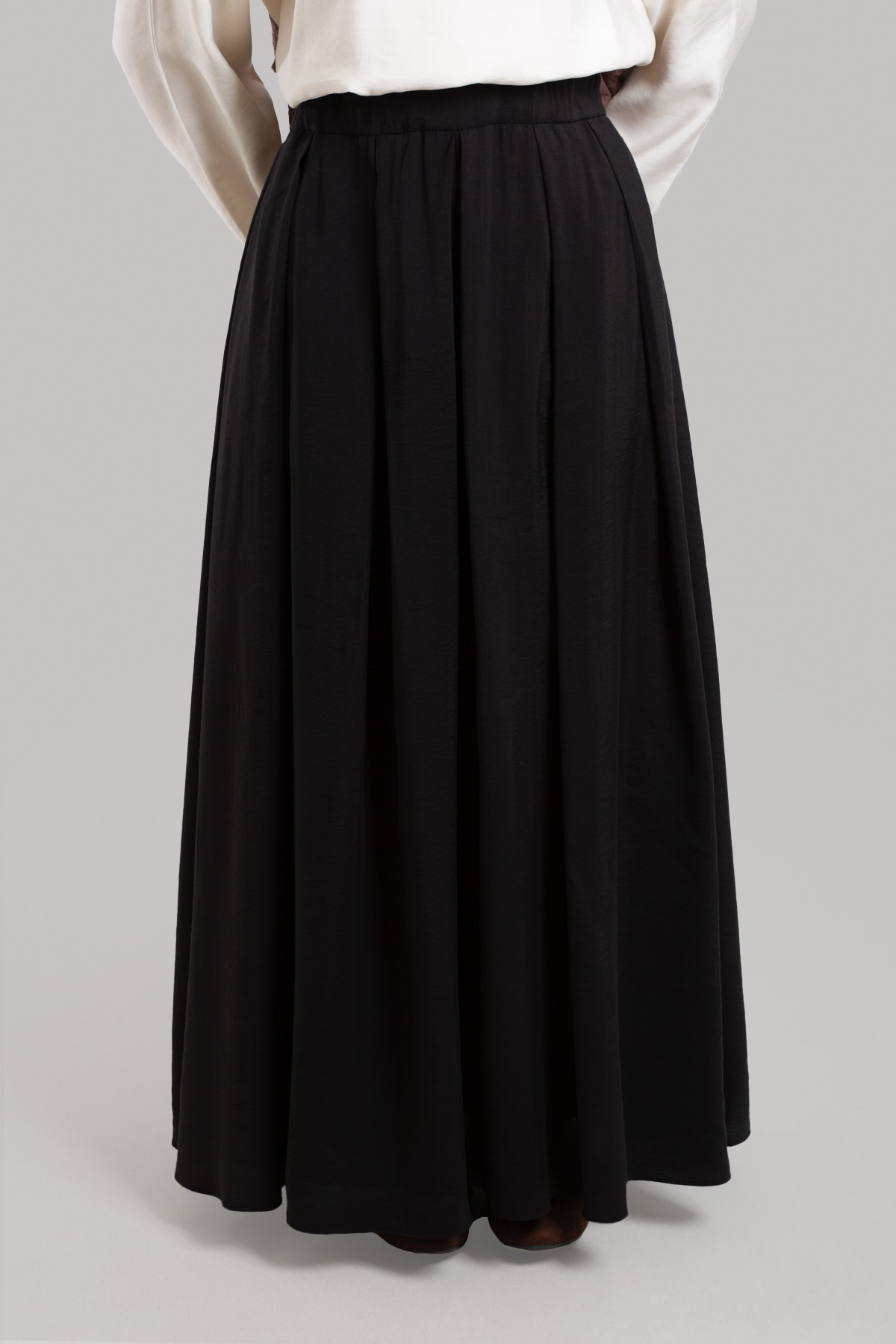 Pleated Modal Skirt