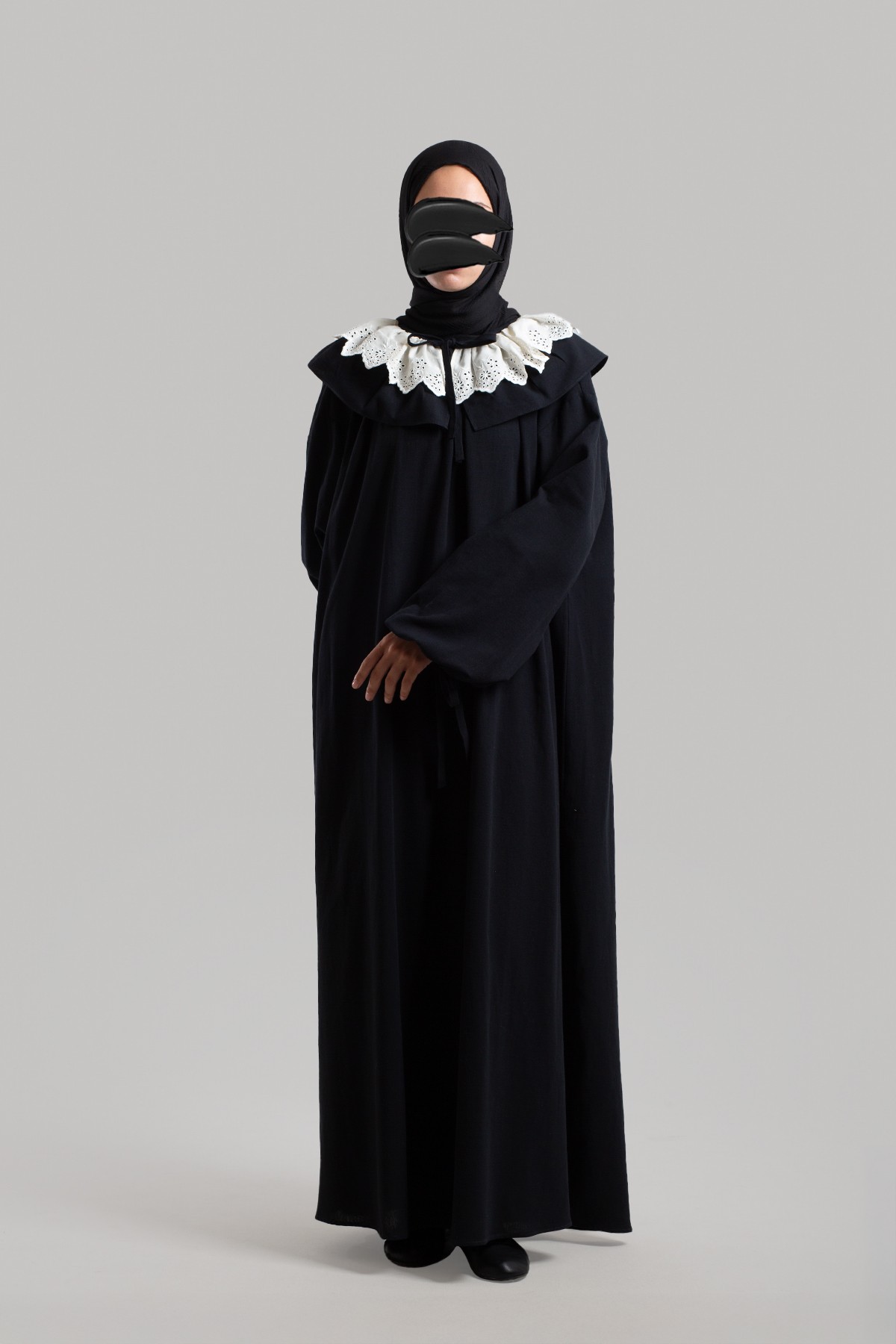 Collared Linen Dress