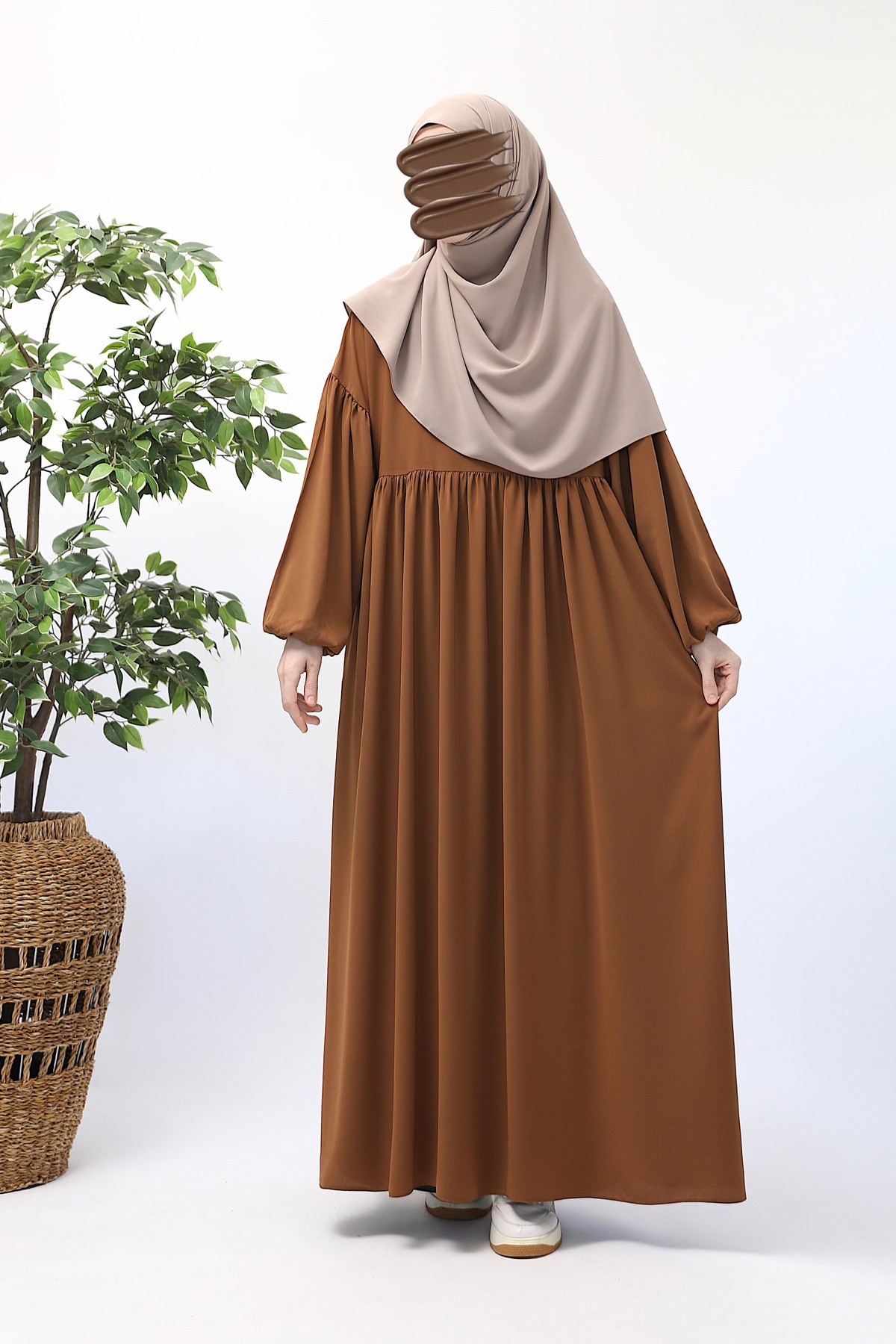 Rabia Medina Dress - Cinnamon