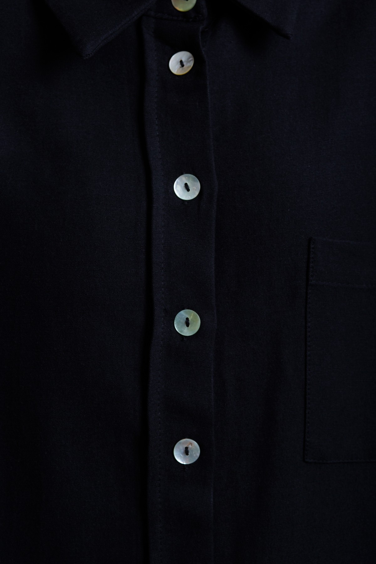 Classic Collar Linen Shirt