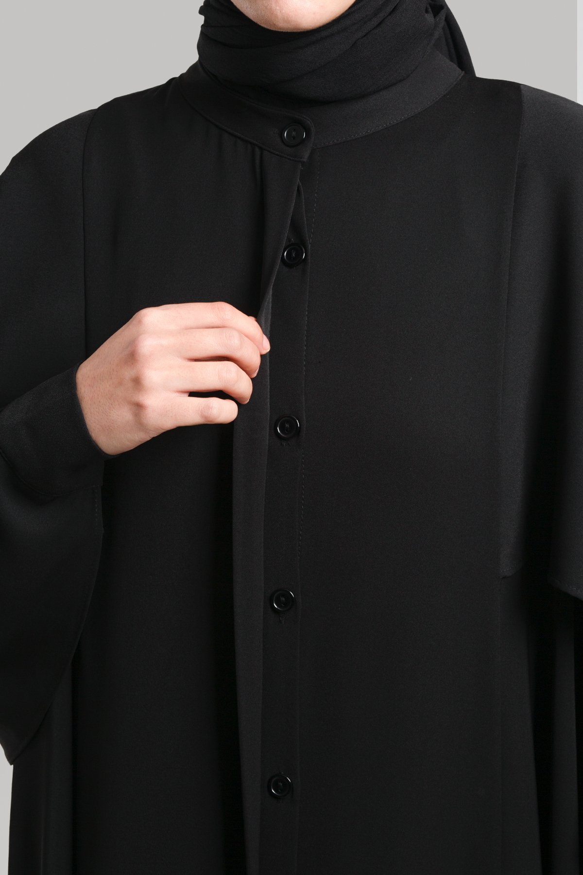 Windbreaker Sleeves Dress