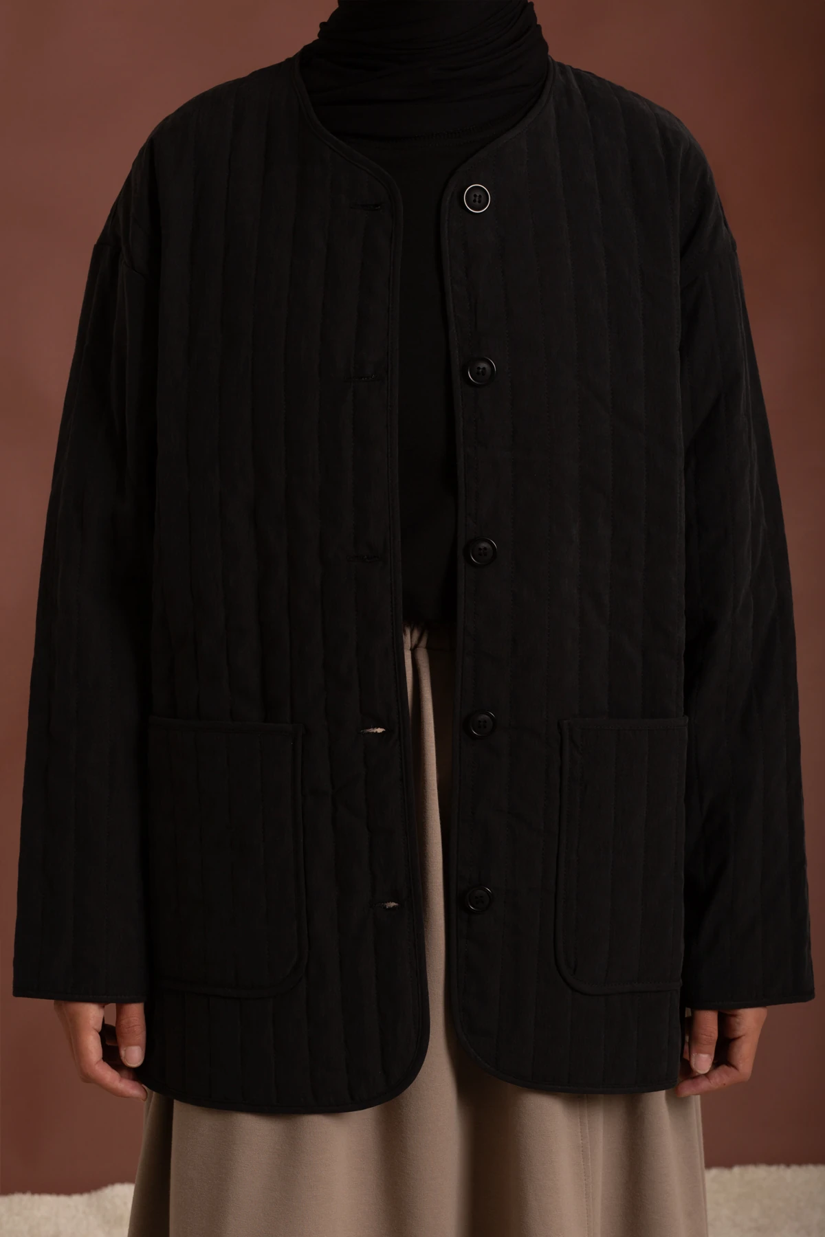 Tencel Quilted Jacket