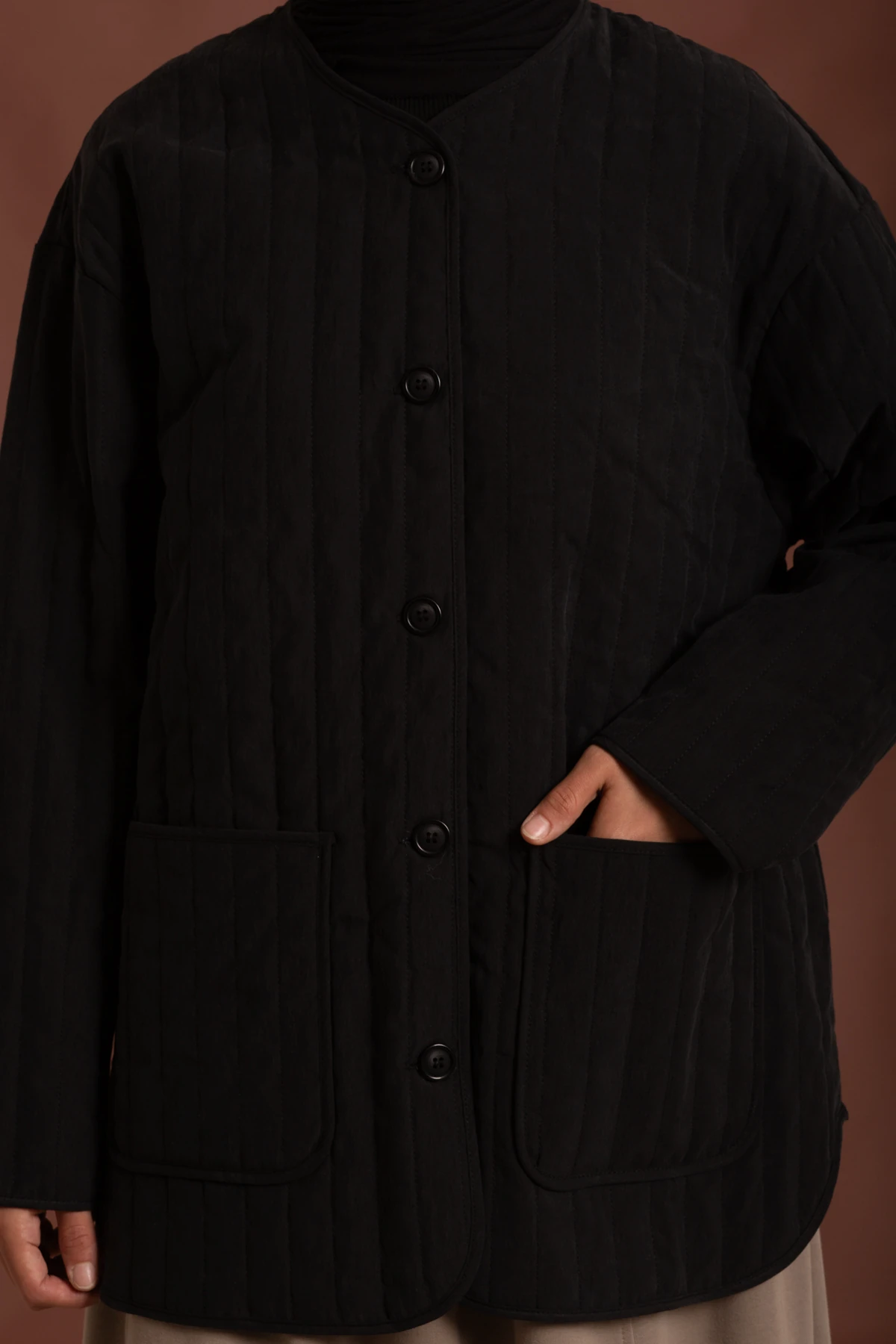 Tencel Quilted Jacket