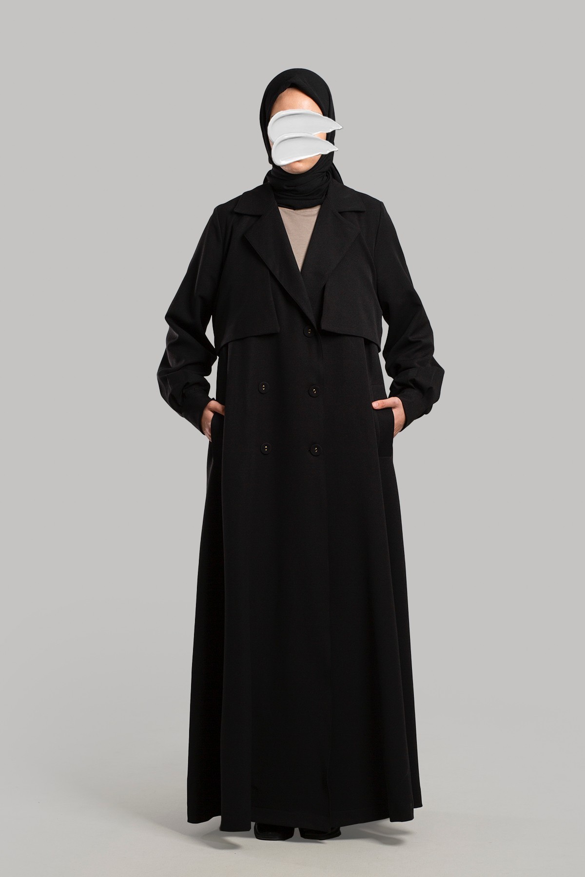 Trench Abaya
