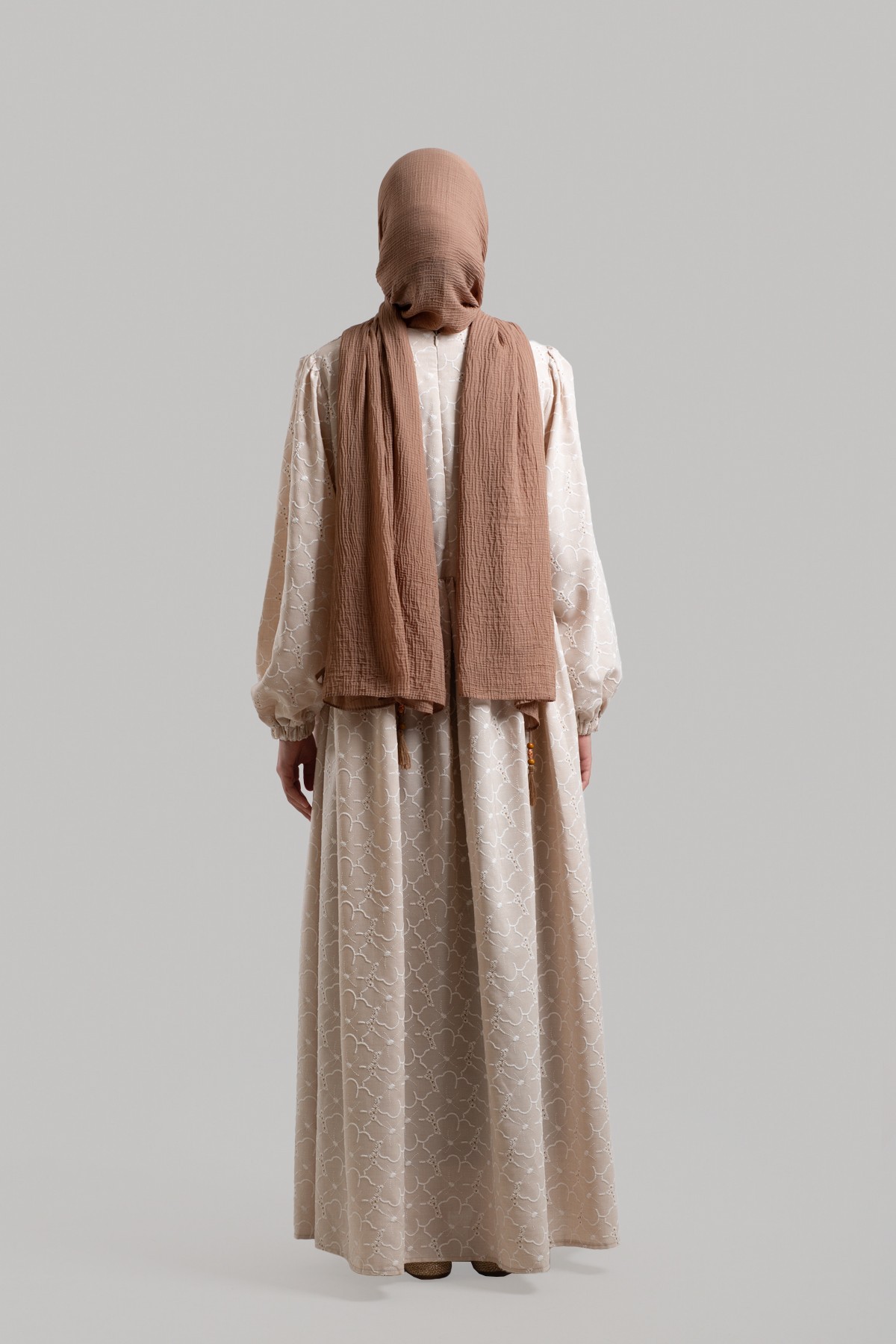 Jacquard Linen Dress
