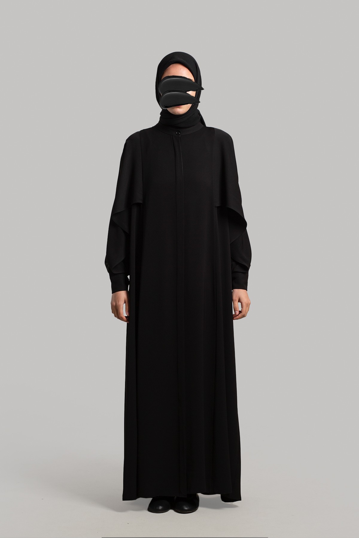 Windbreaker Sleeves Dress