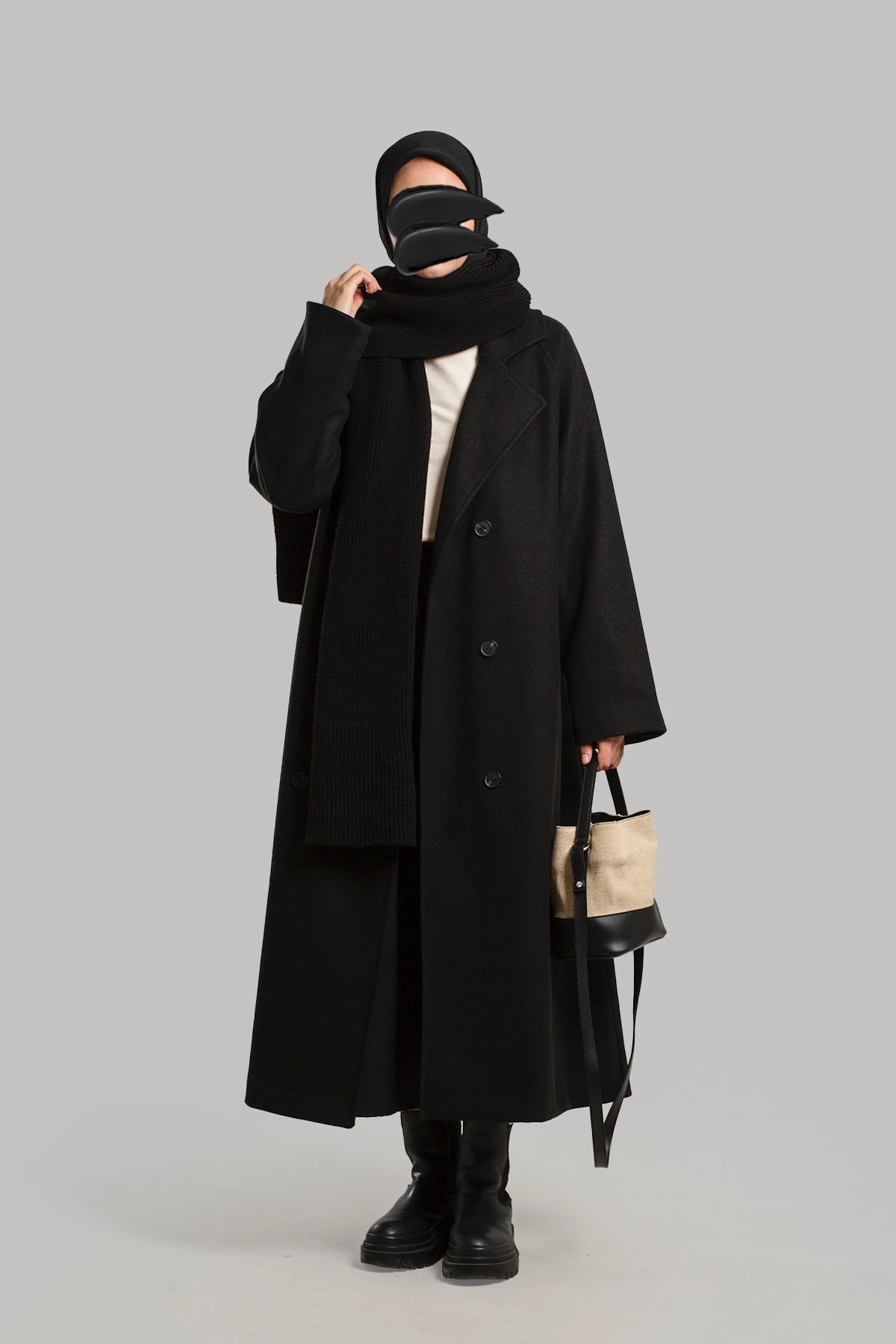 Double-Breasted Coat