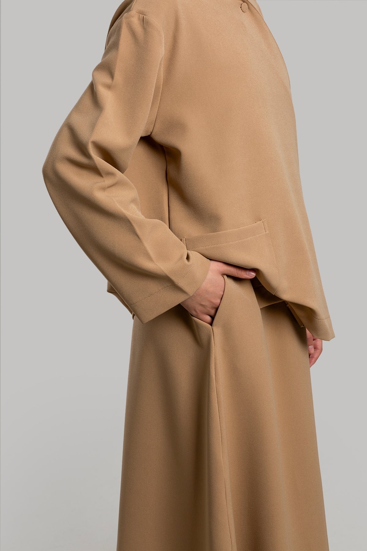 Wrap Top and Skirt Set