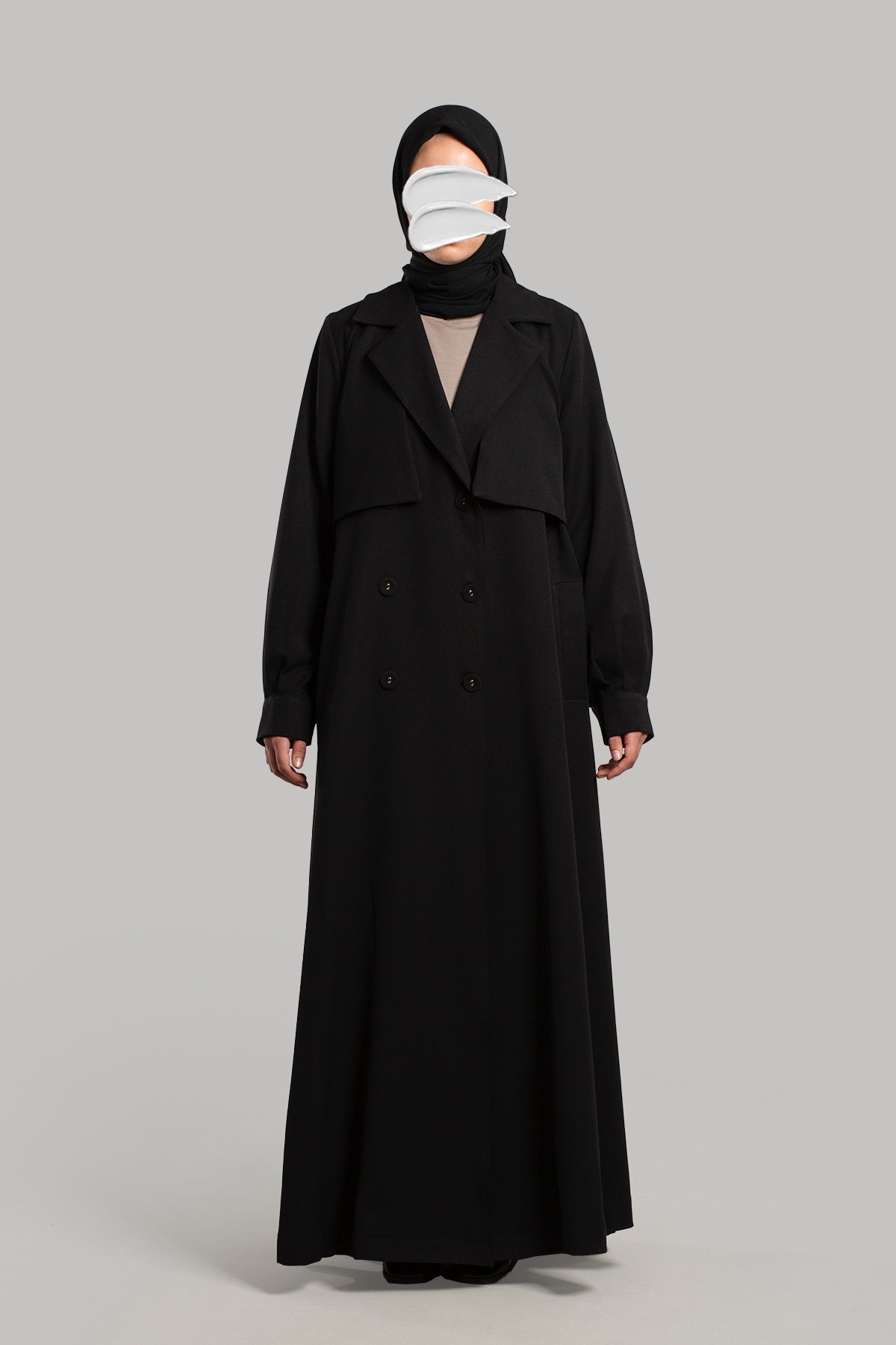 Trench Abaya
