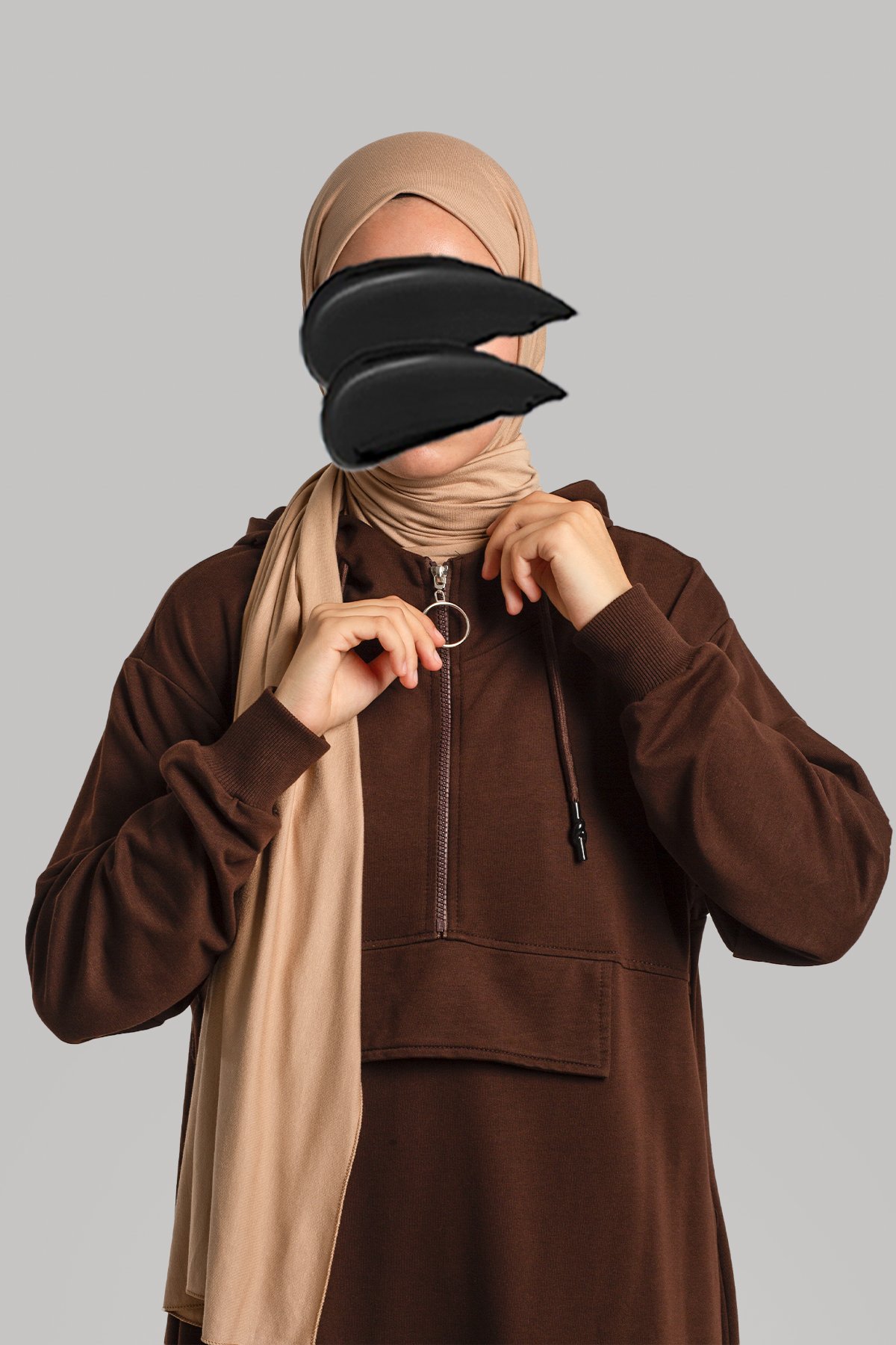 Hooded Knitted Dress