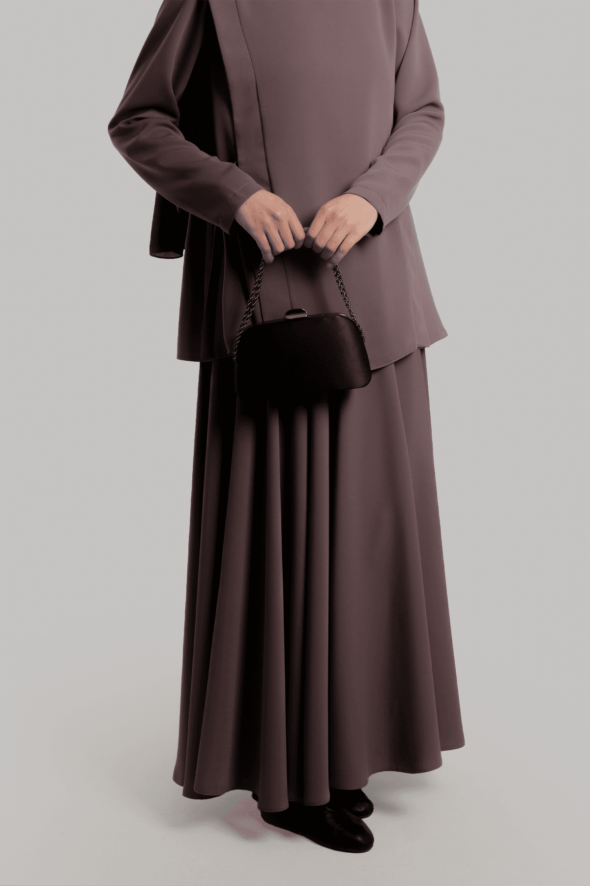 Ferda Skirt Suit - Vizon