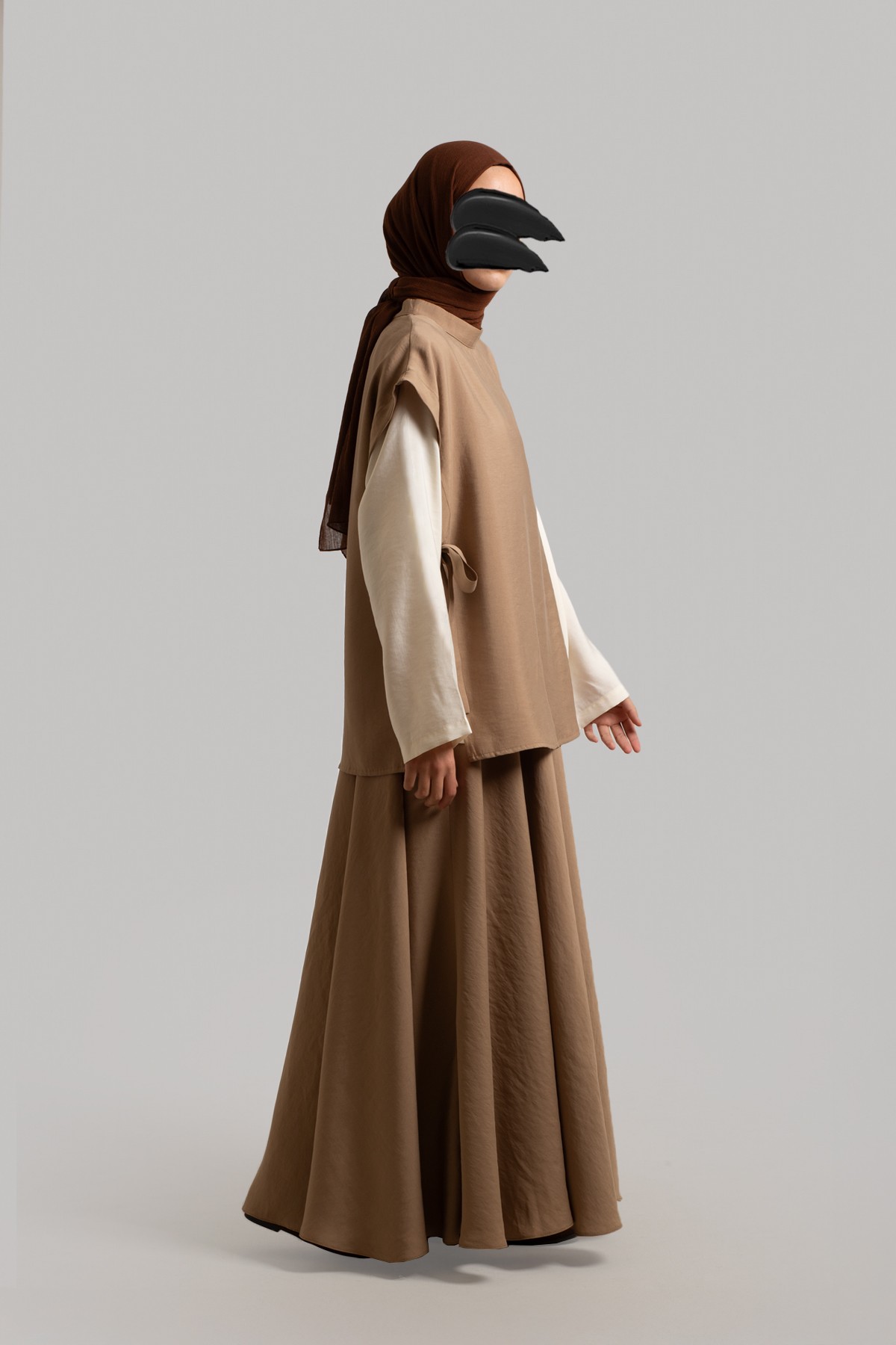 Modal Suit with Vest