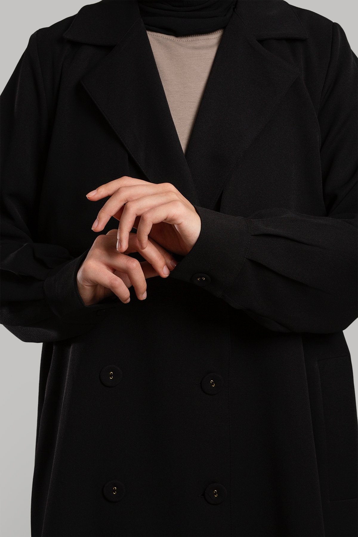 Trench Abaya