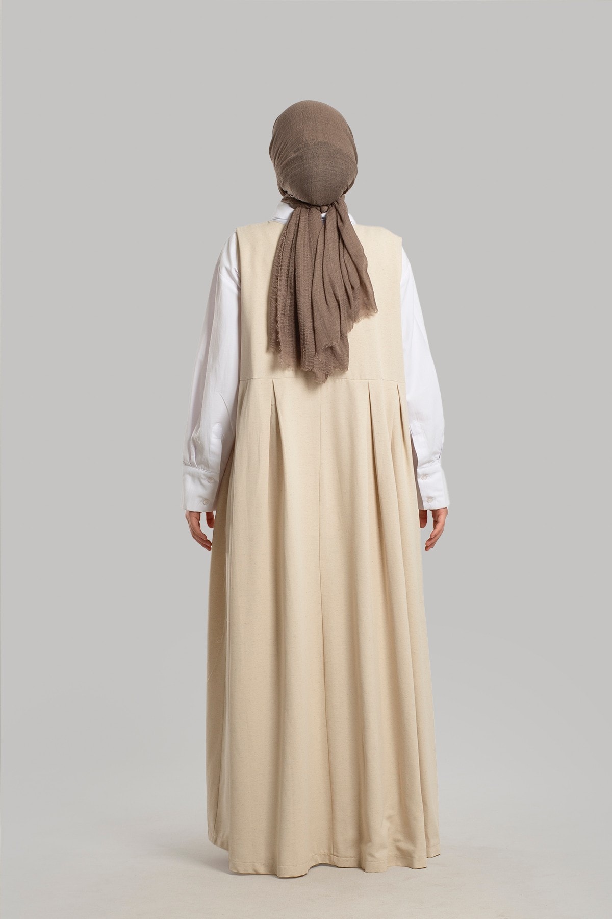 Linen Vest Dress