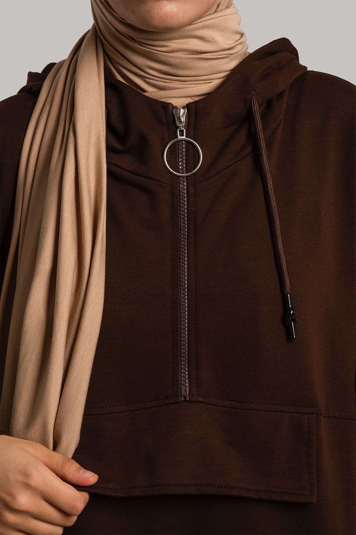 Hooded Knitted Dress