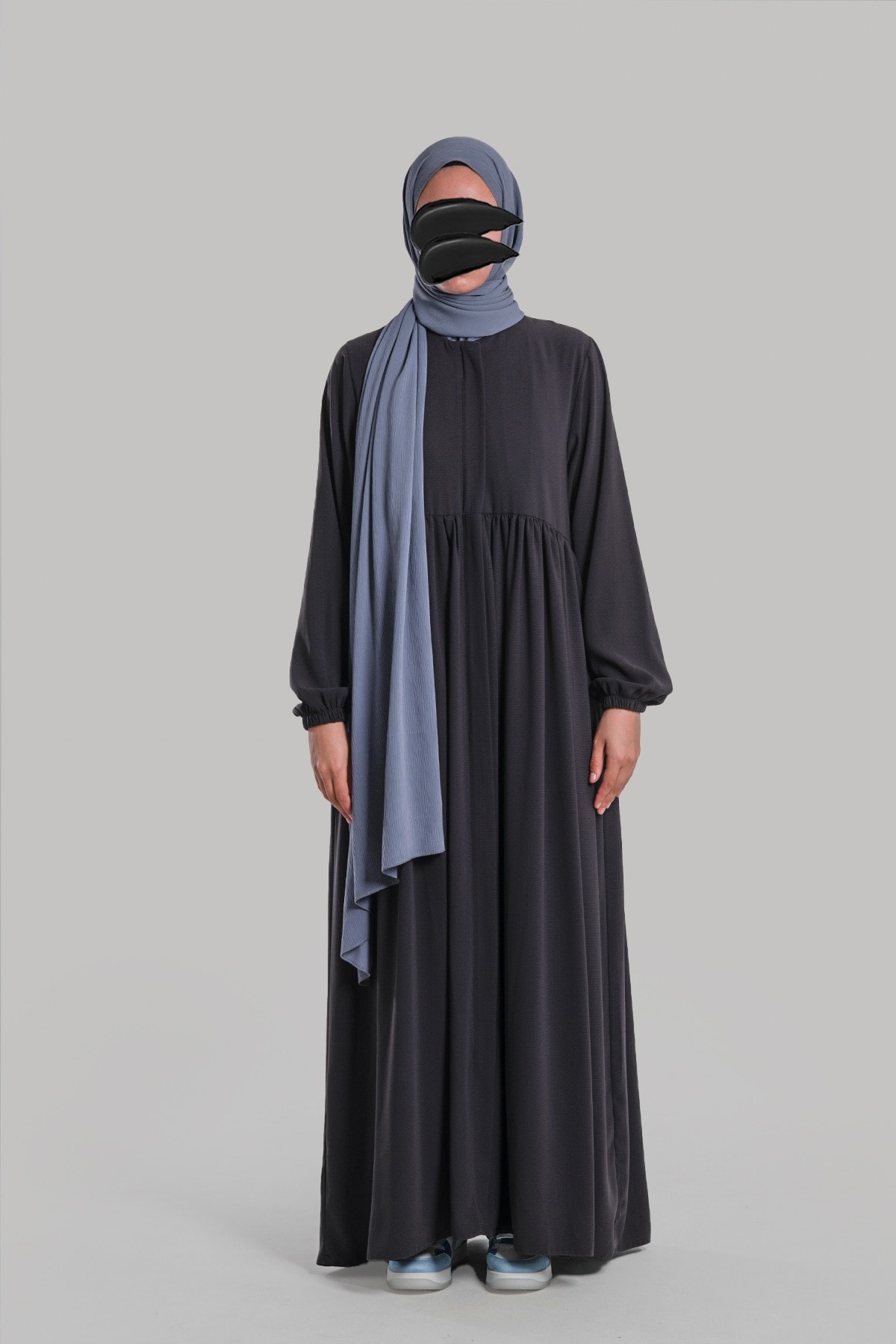 Doha Abaya - Dark Gray
