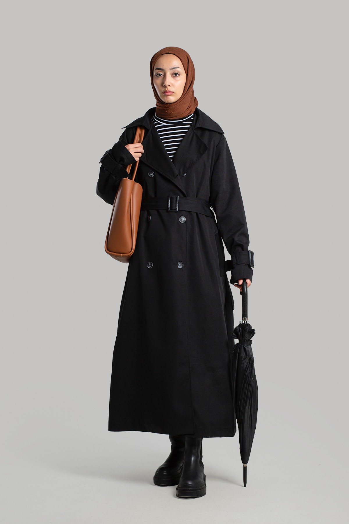 Buckle Trench Coat