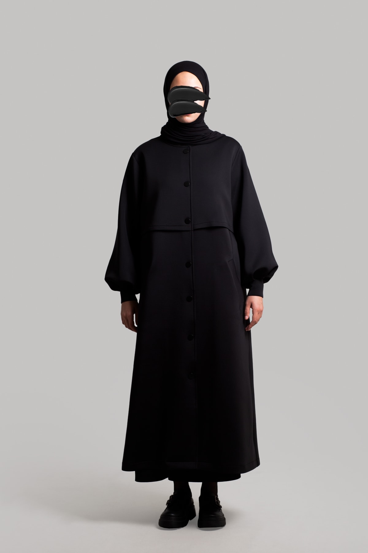 Puffy Scuba Coat