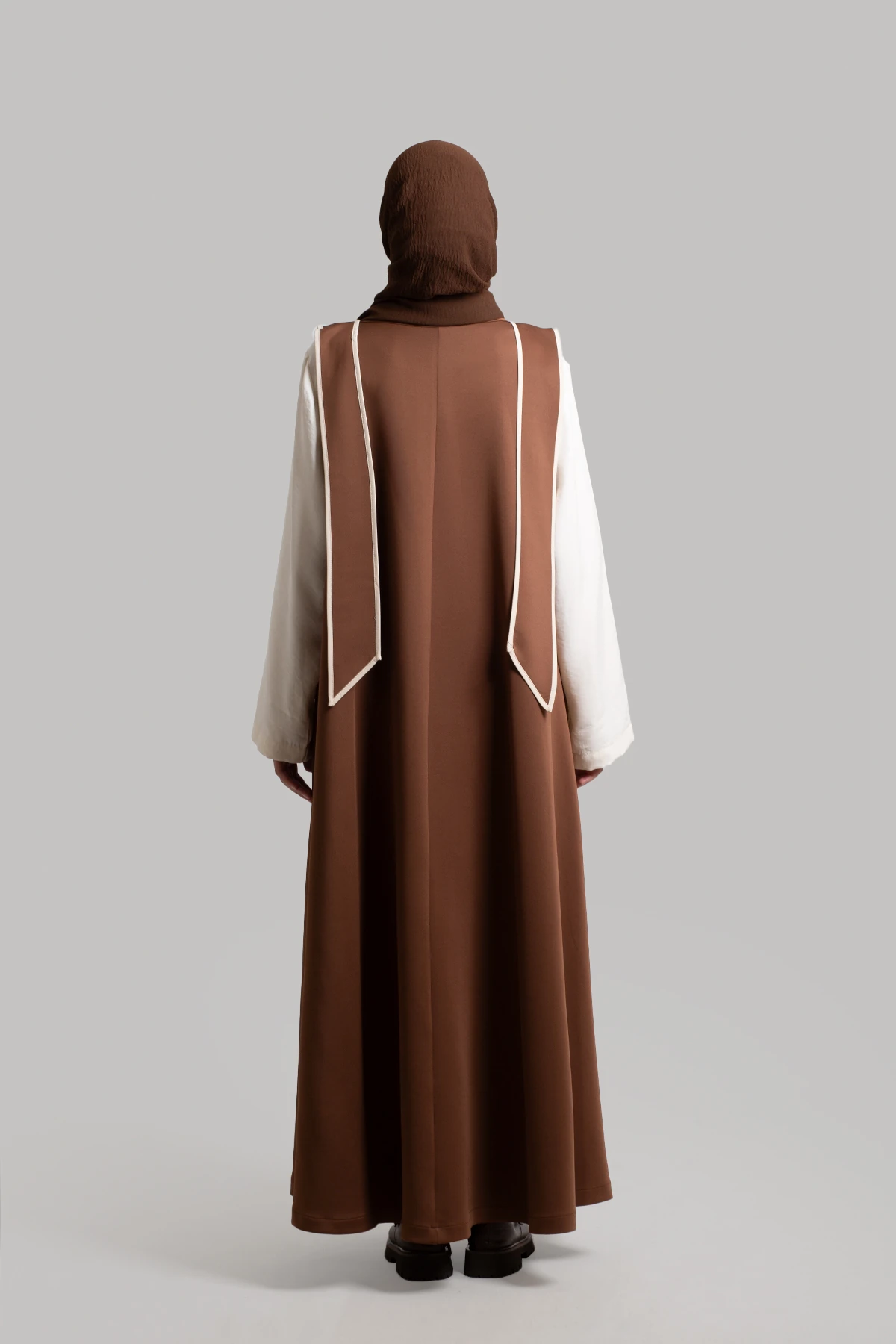 Bow-detailed Scuba Dress