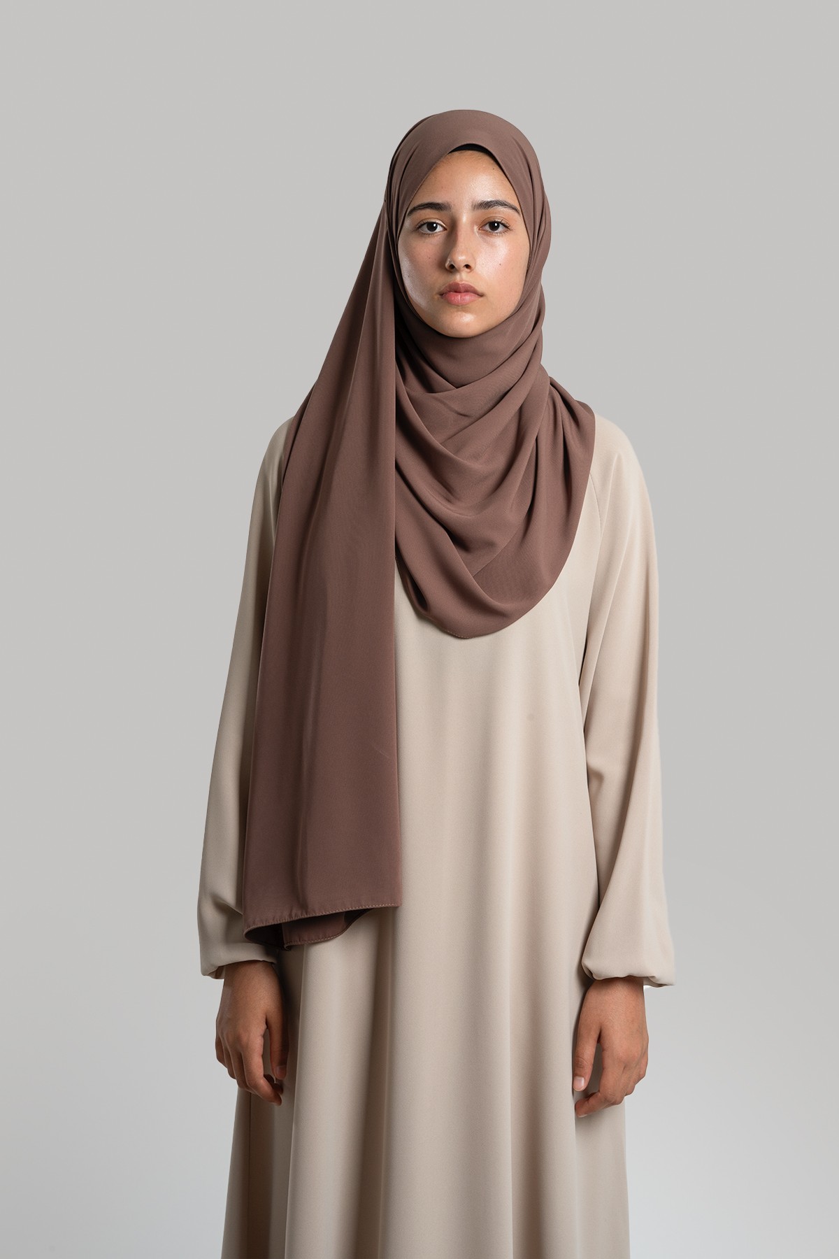 Medina Shawl - Light Coffee