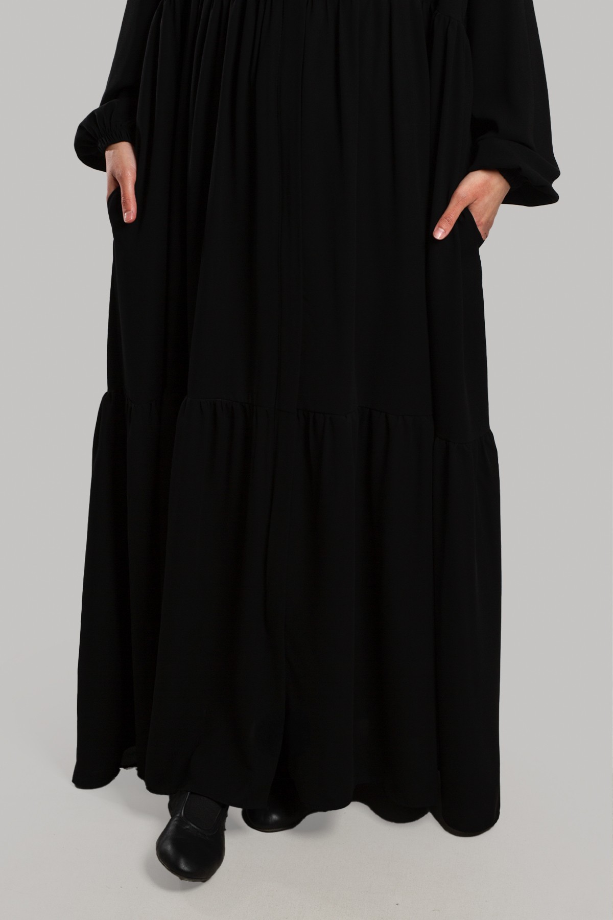 Duru Zipped Abaya