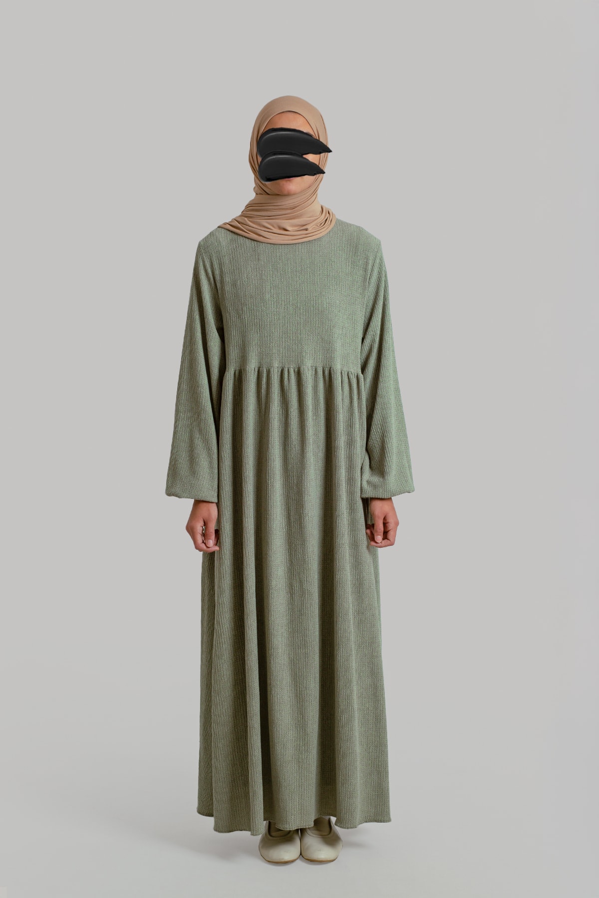 Autumn Dress - Sage Green