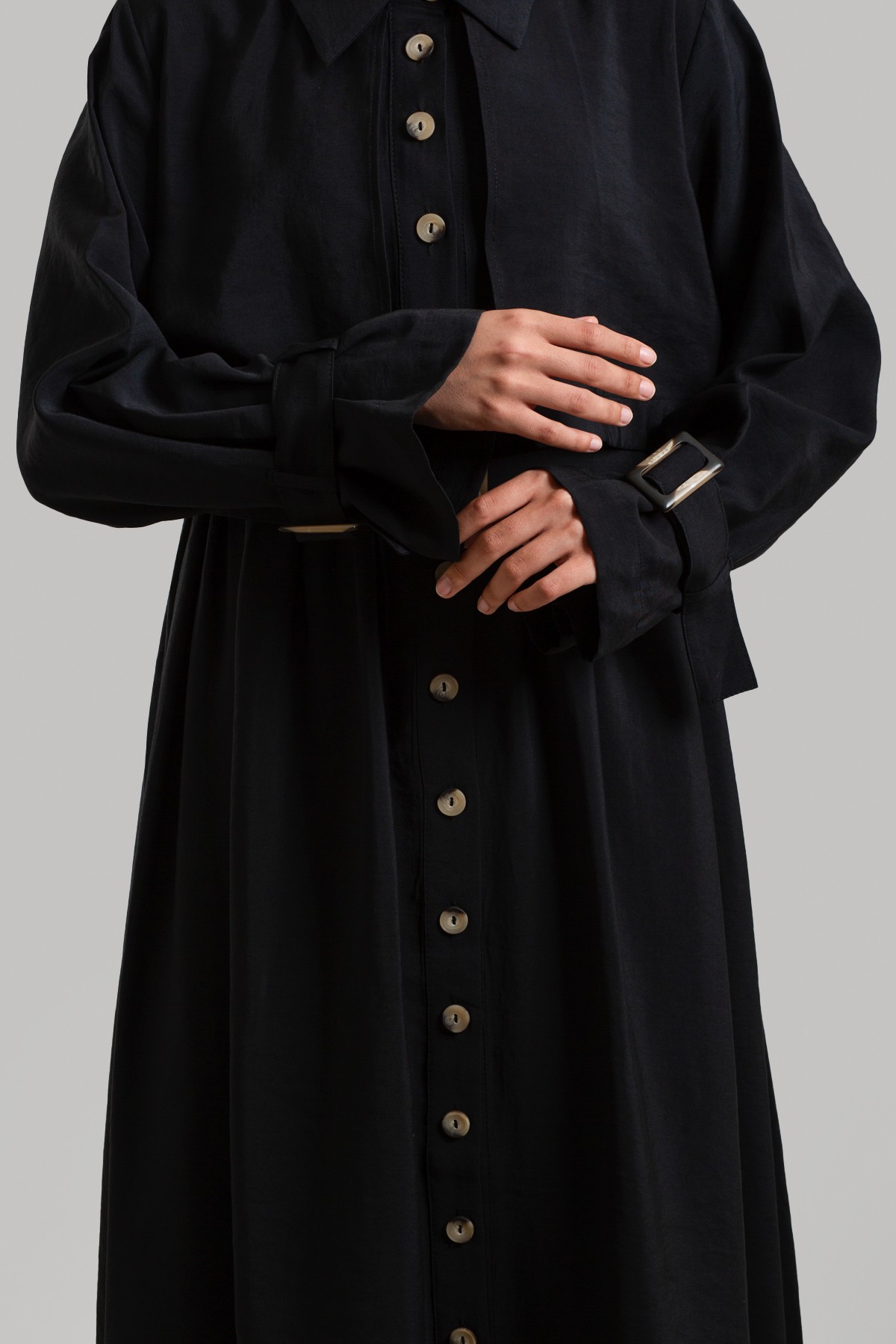 Modal Trench Dress
